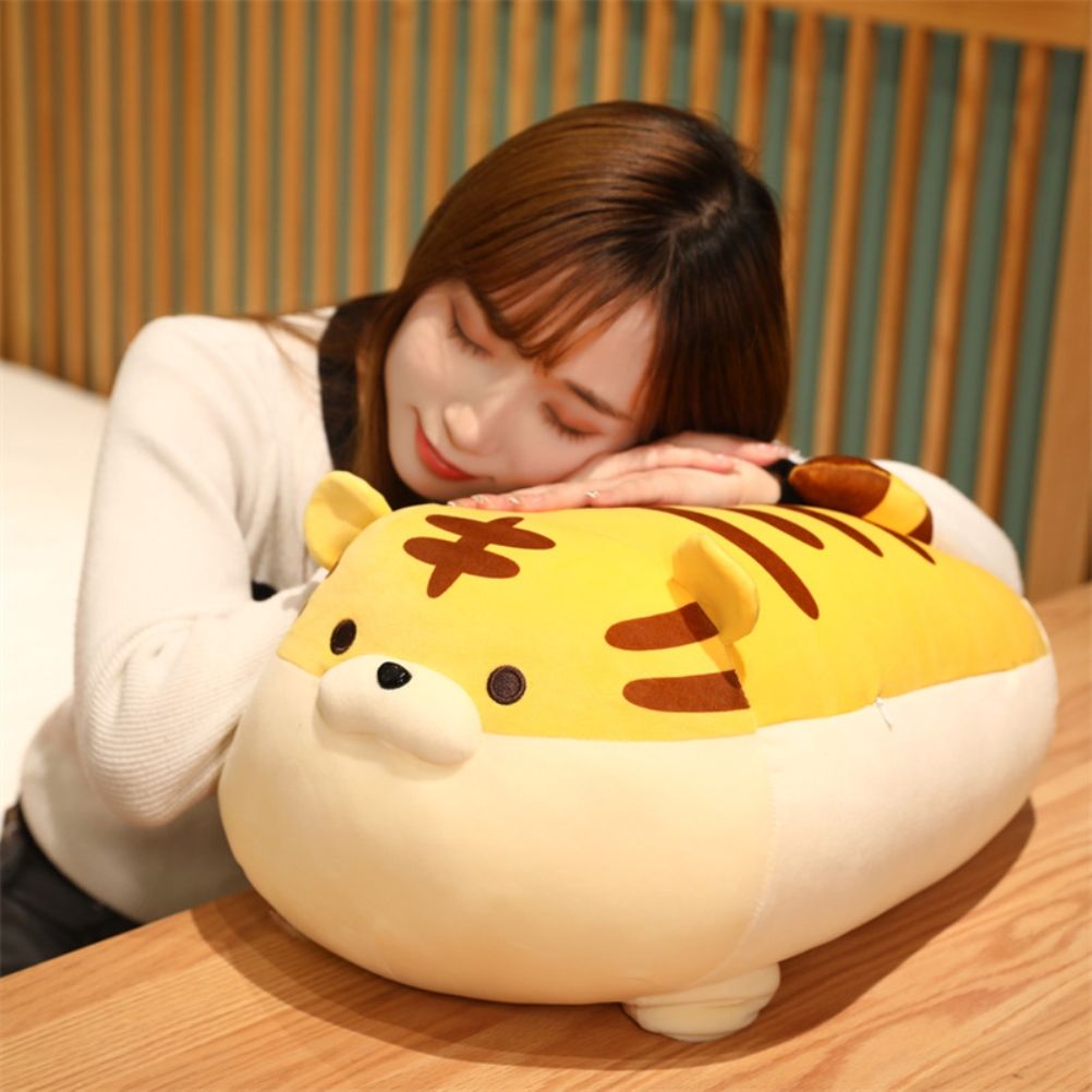 Chinese New Year Plush Tiger Toys 40cm Cute Cuddle Pillow Soft Tiger Toys view 4