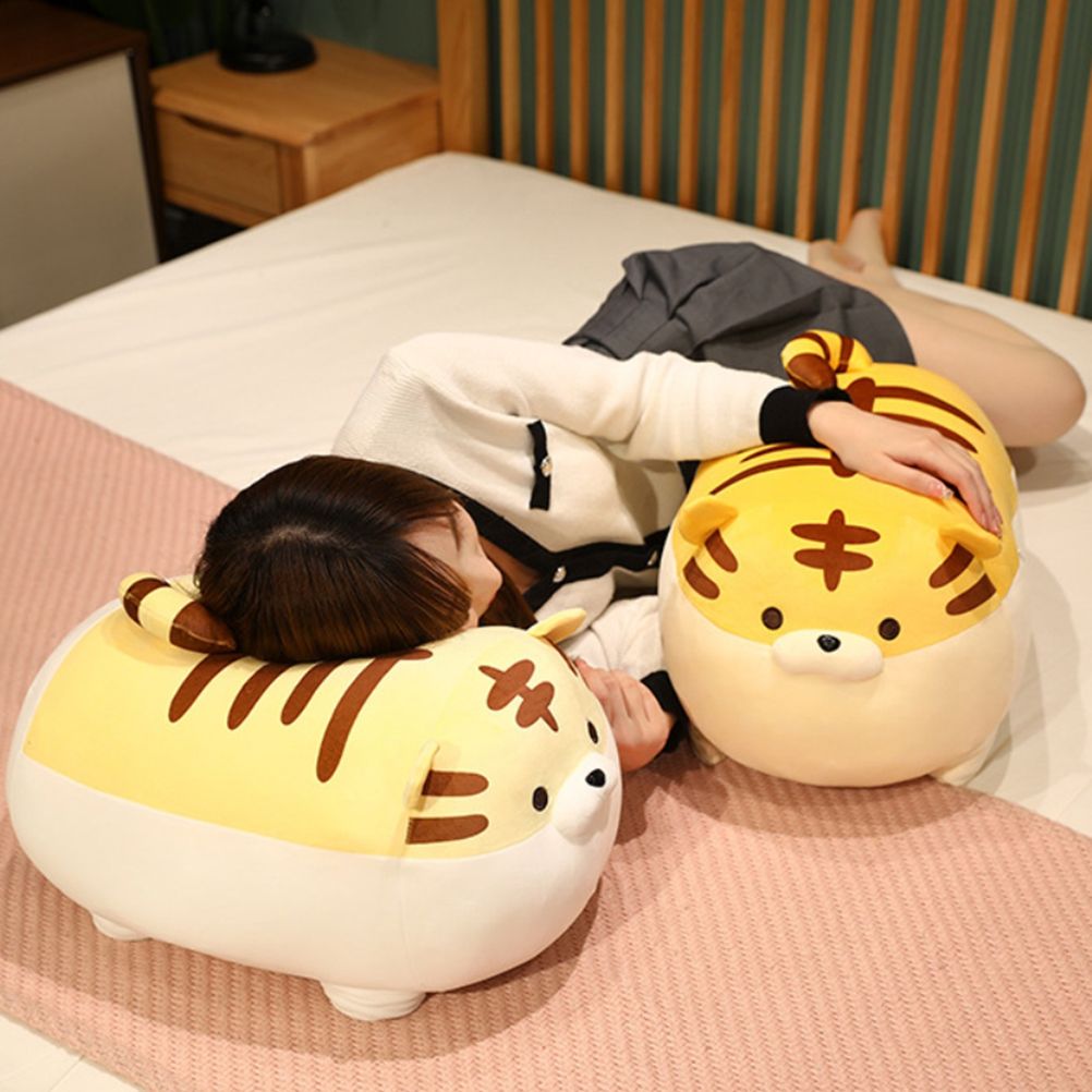 Chinese New Year Plush Tiger Toys 40cm Cute Cuddle Pillow Soft Tiger Toys view 9