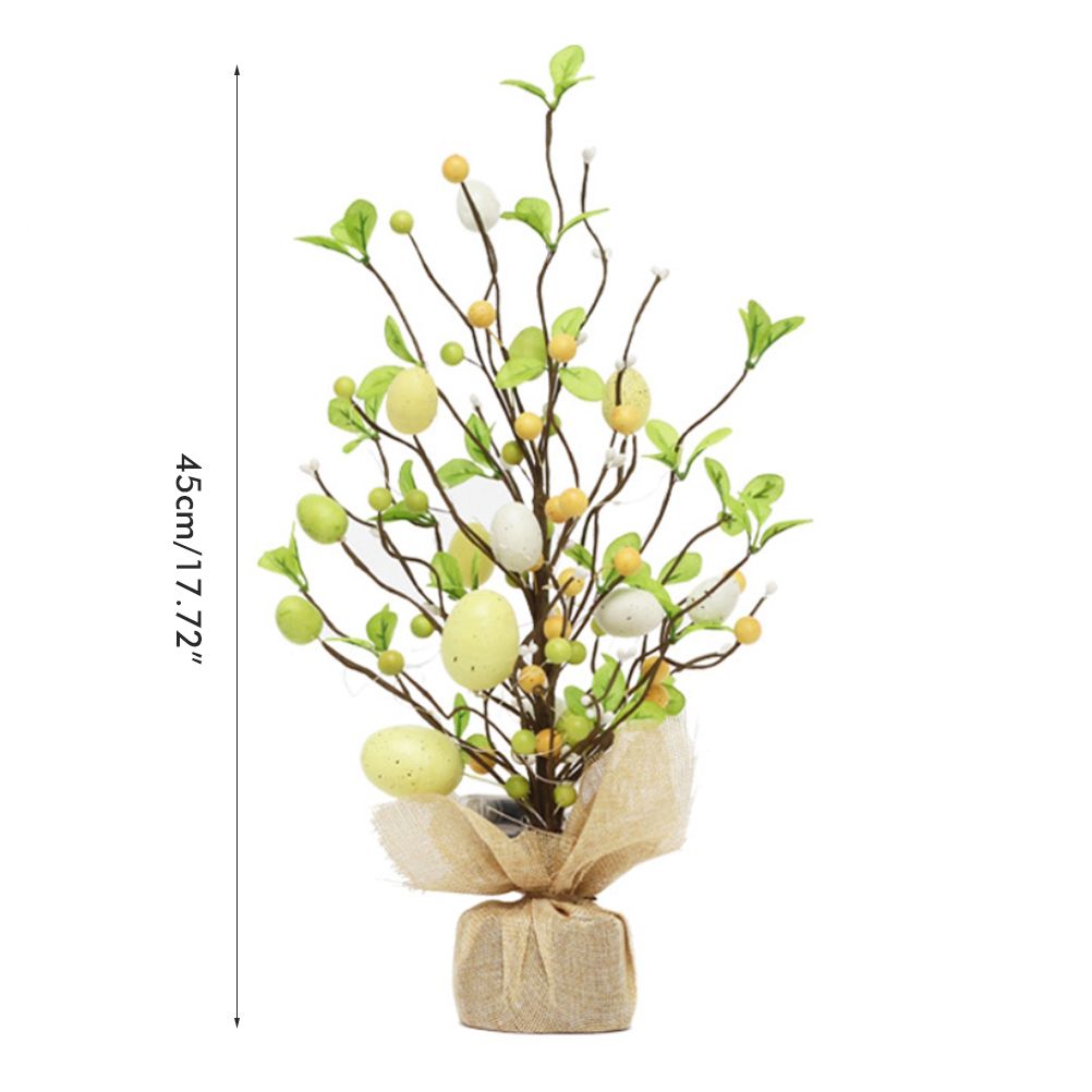 45cm LED Lights Easter Egg Decoration Tree Easter Decorations Eggs Tree Home view 3