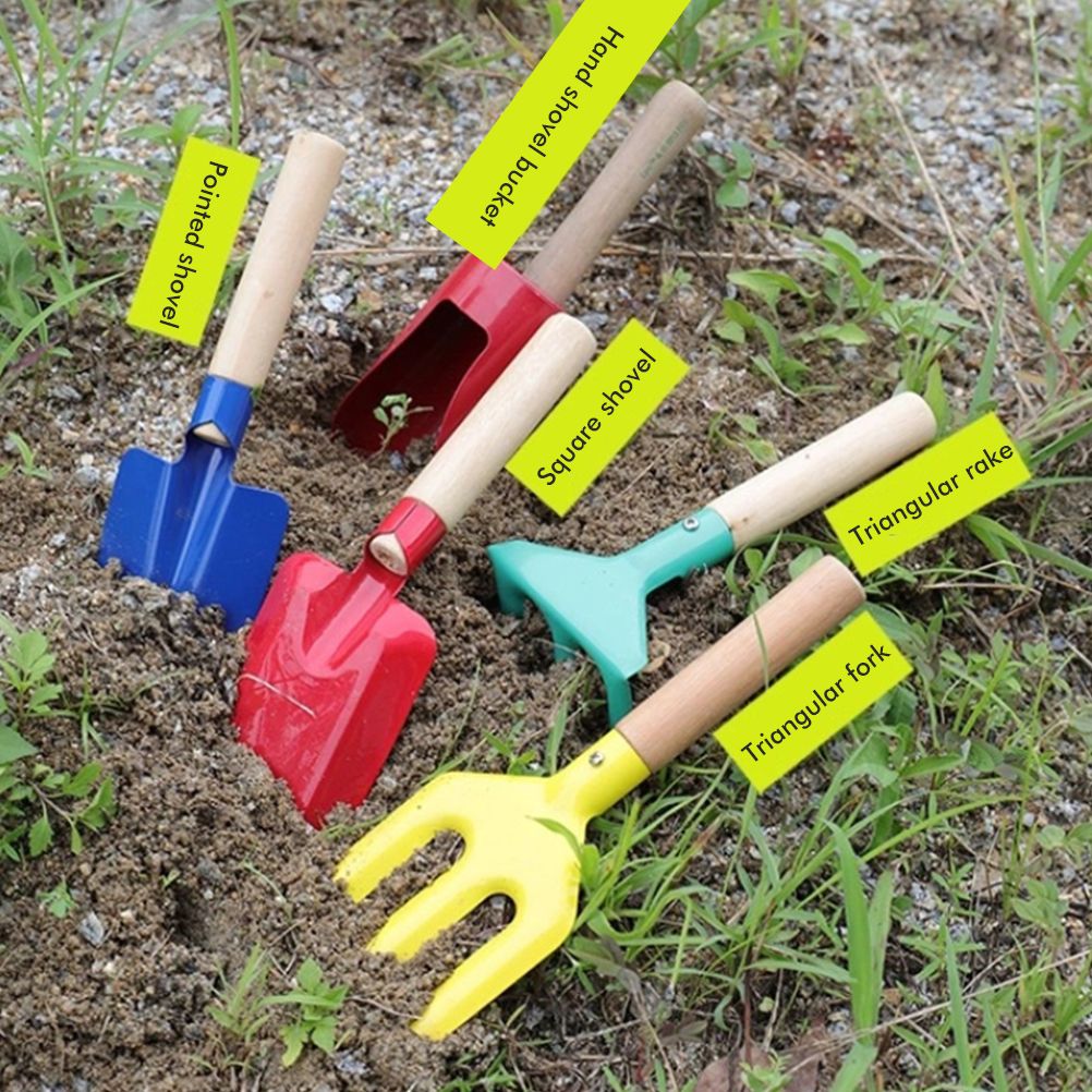 5 Pcs Kid Mini Gardening Tool Set Outdoor Plants DIY Tools Garden Planting view 4