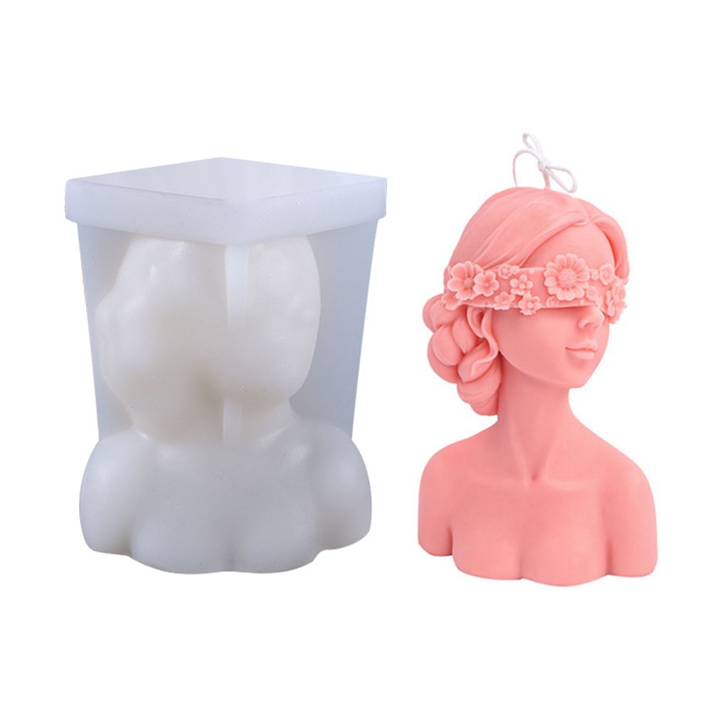DIY Silicone Candle Mold 3D Silicone Casting Candle Mould Candle Making Mould