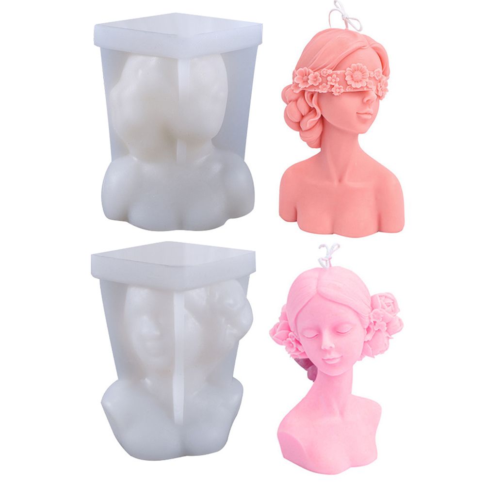 DIY Silicone Candle Mold 3D Silicone Casting Candle Mould Candle Making Mould view 13