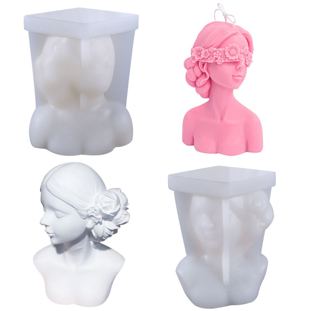 DIY Silicone Candle Mold 3D Silicone Casting Candle Mould Candle Making Mould view 14