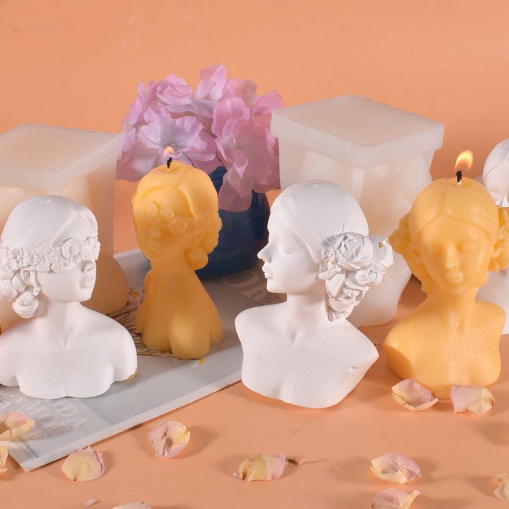 DIY Silicone Candle Mold 3D Silicone Casting Candle Mould Candle Making Mould view 15