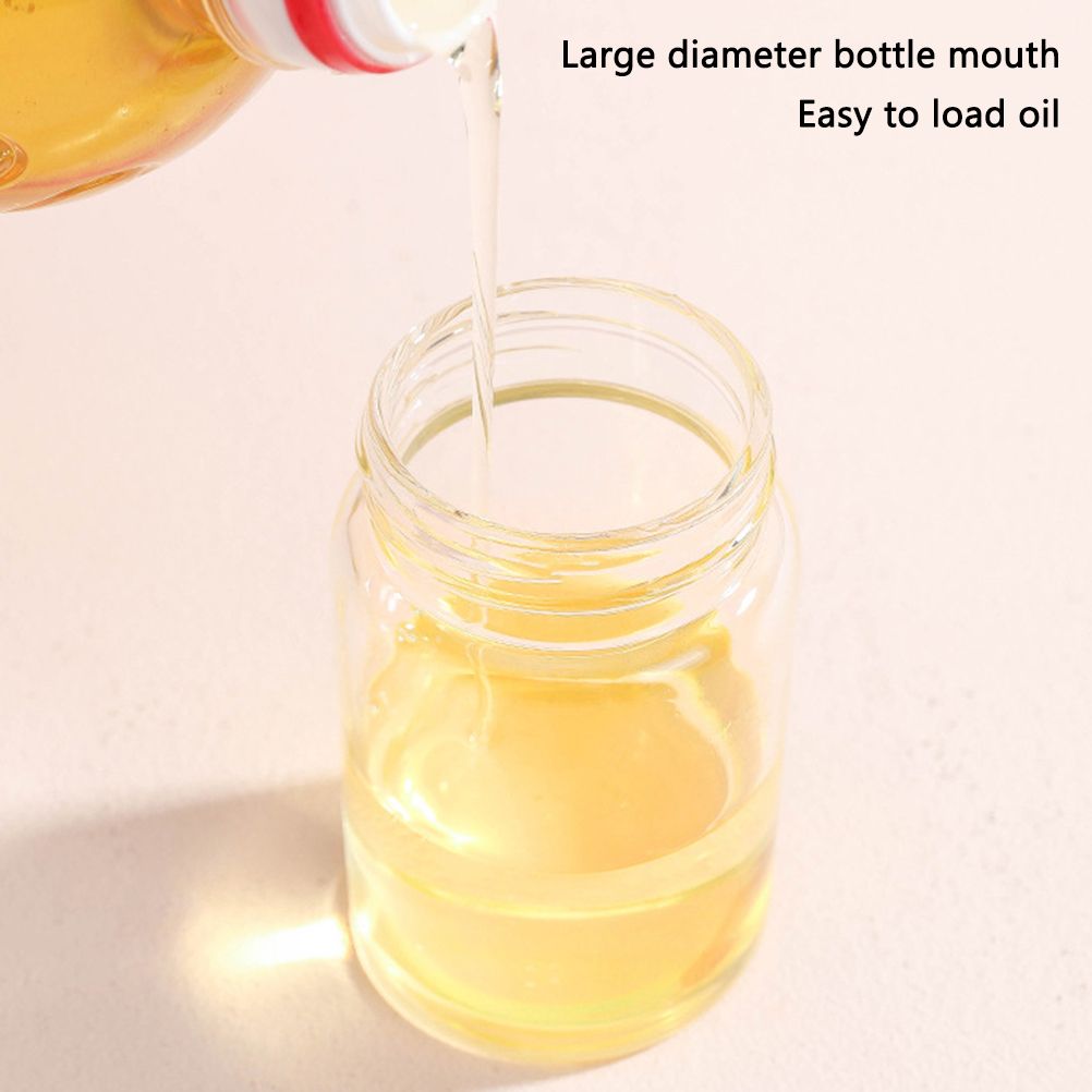Oil Bottle with Silicone Brush Oil Dispenser Silicone Dropper Measuring Oil view 14