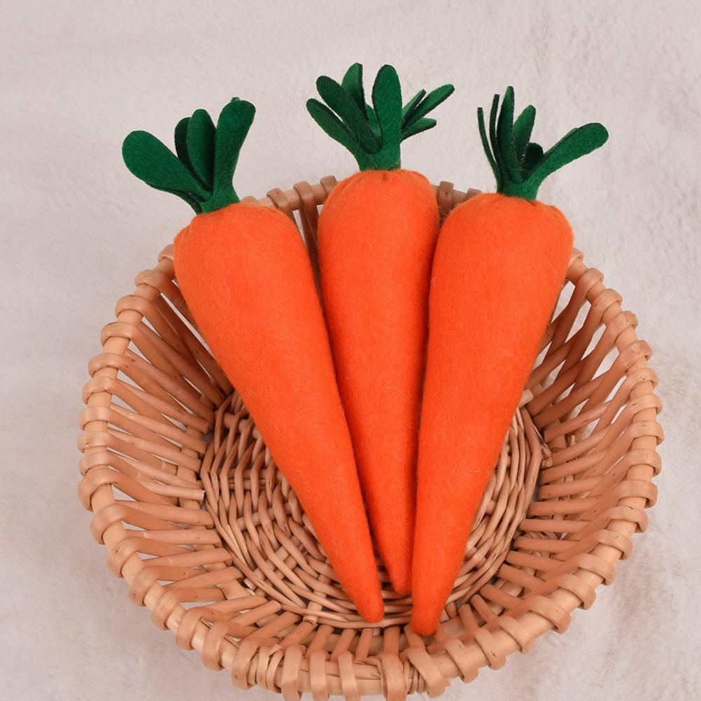 Easter Carrot Ornaments Simulation Carrot Decoration Artificial Carrot Decors view 4