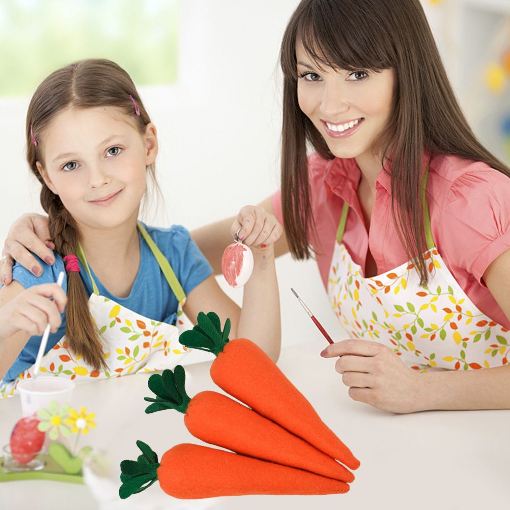Easter Carrot Ornaments Simulation Carrot Decoration Artificial Carrot Decors view 6