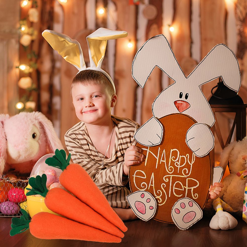 Easter Carrot Ornaments Simulation Carrot Decoration Artificial Carrot Decors view 7
