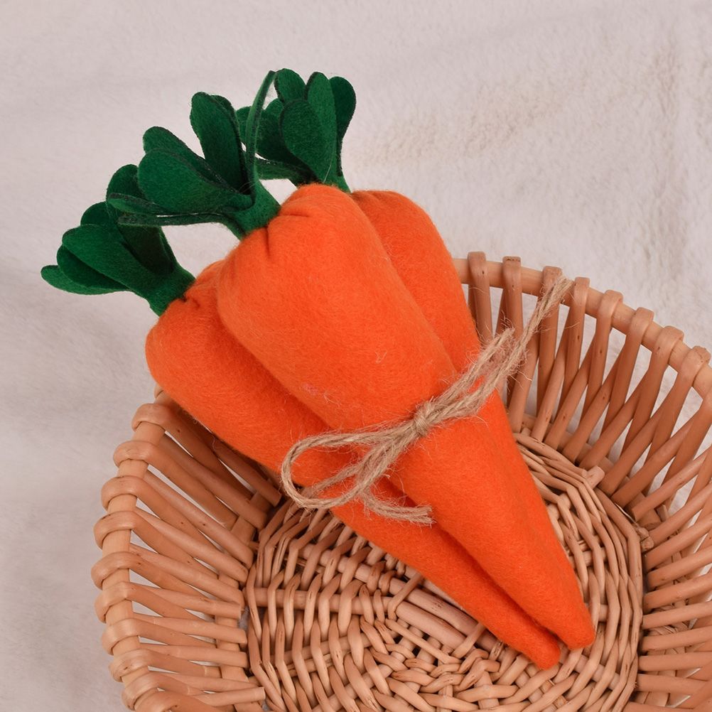 Easter Carrot Ornaments Simulation Carrot Decoration Artificial Carrot Decors view 11