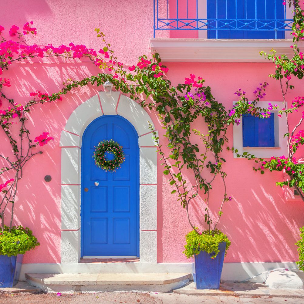 Colorful Spring Summer Wreath Farmhouse Colorful Cottage Wreath Artificial view 10
