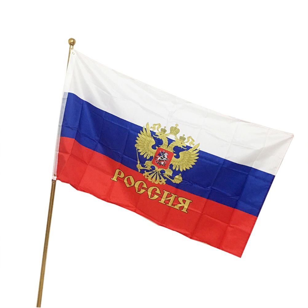 90*150cm Russia National Flag Polyester Flag Banner for Office Activity view 2