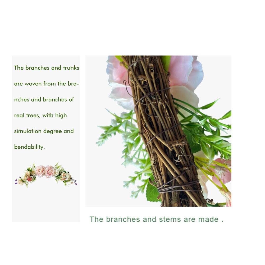 Artificial Peony Flower Swag Wedding Arch Flowers Artificial Floral Swag view 3