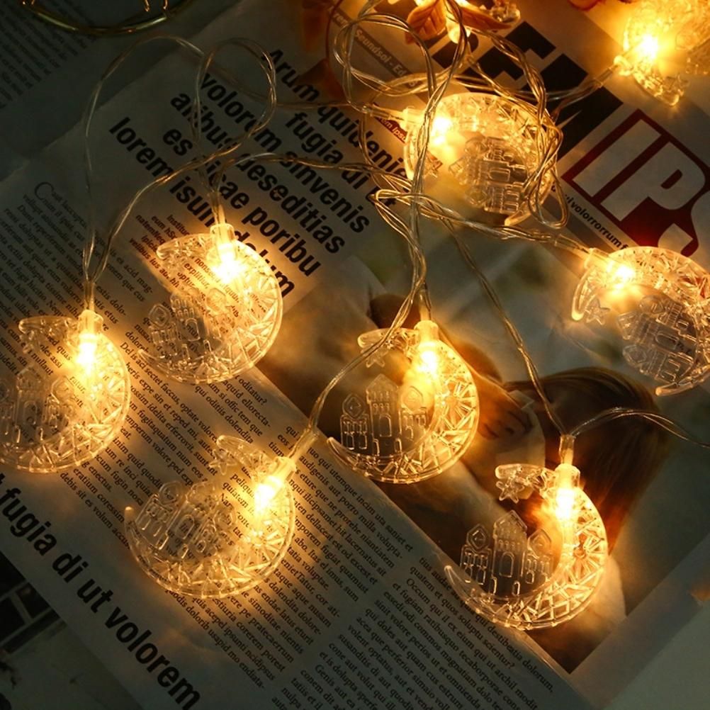 Eid LED Star Moon Light String Mubarak Ramadan Decoration for Home Ramadan view 8
