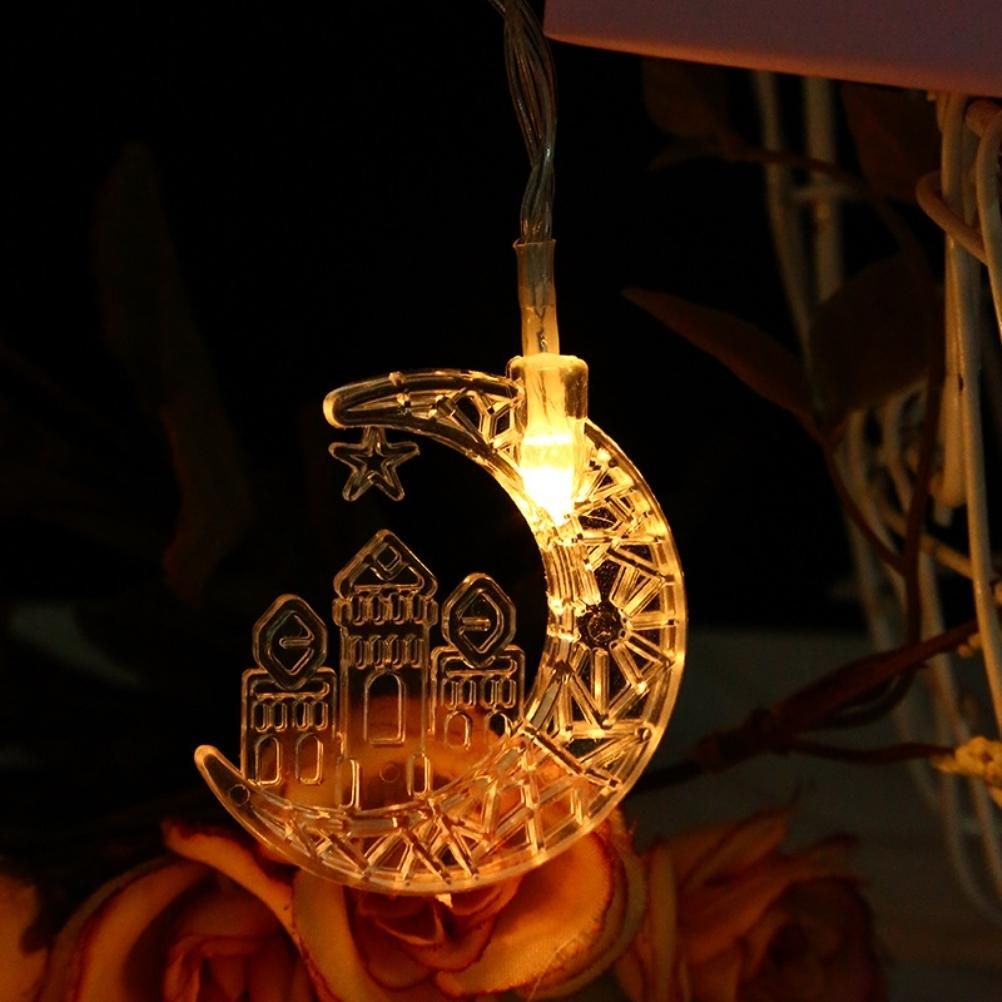 Eid LED Star Moon Light String Mubarak Ramadan Decoration for Home Ramadan view 9