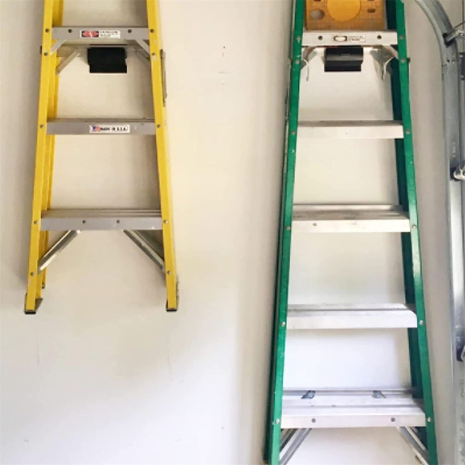 Wall Mount Ladder Grabber Ladder Storage Hook Heavy Duty Metal Ladder view 5