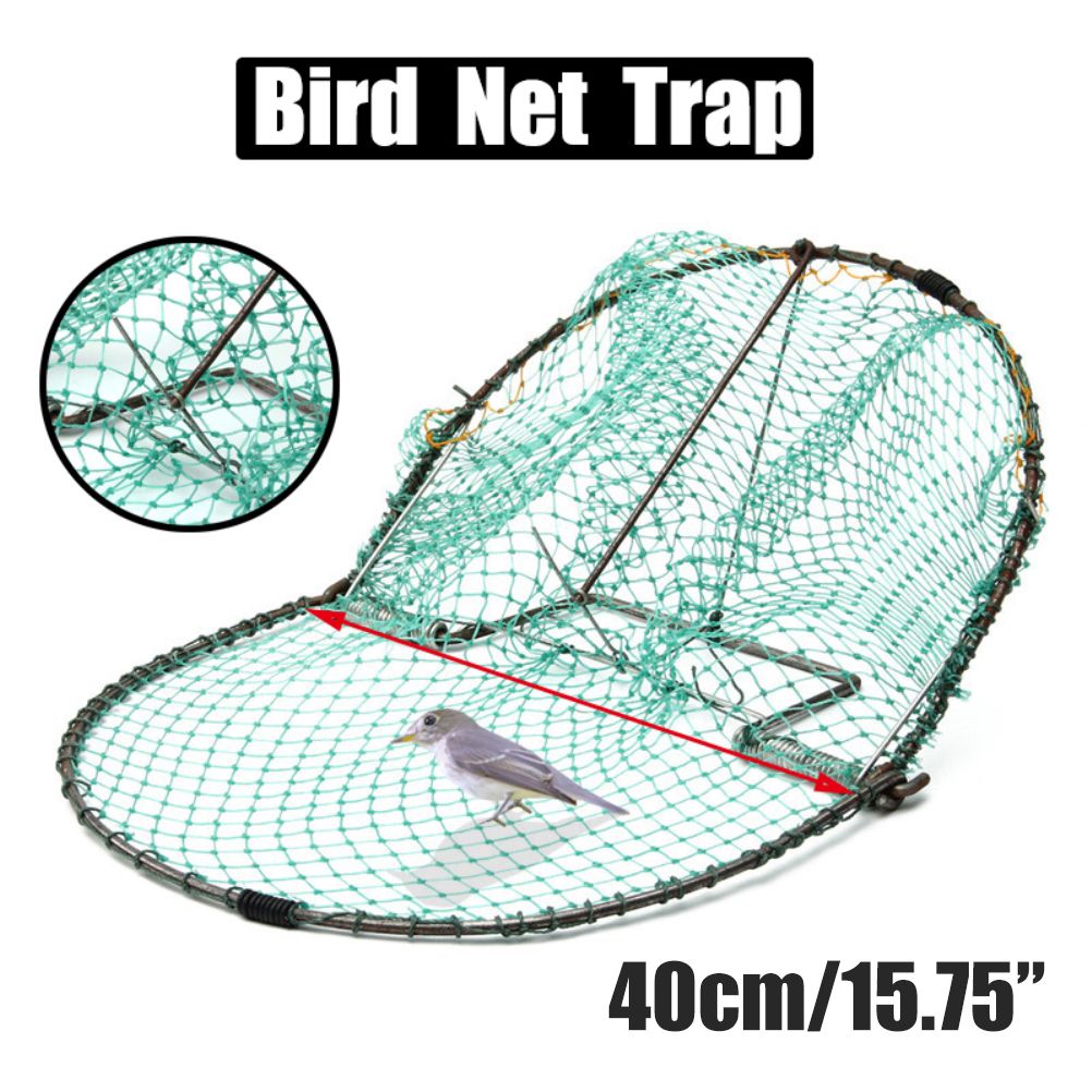 Catching Bird Net Pest Control Humane Live Trap Mesh for Sparrows Pigeons view 2