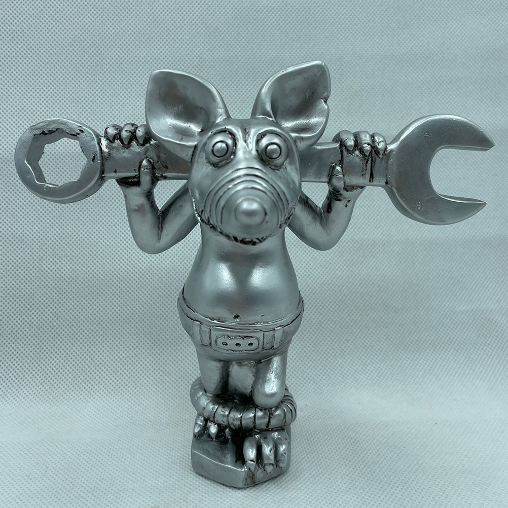 Mouse Statues Resin Animal Figurines for Home Garden Decoration view 6