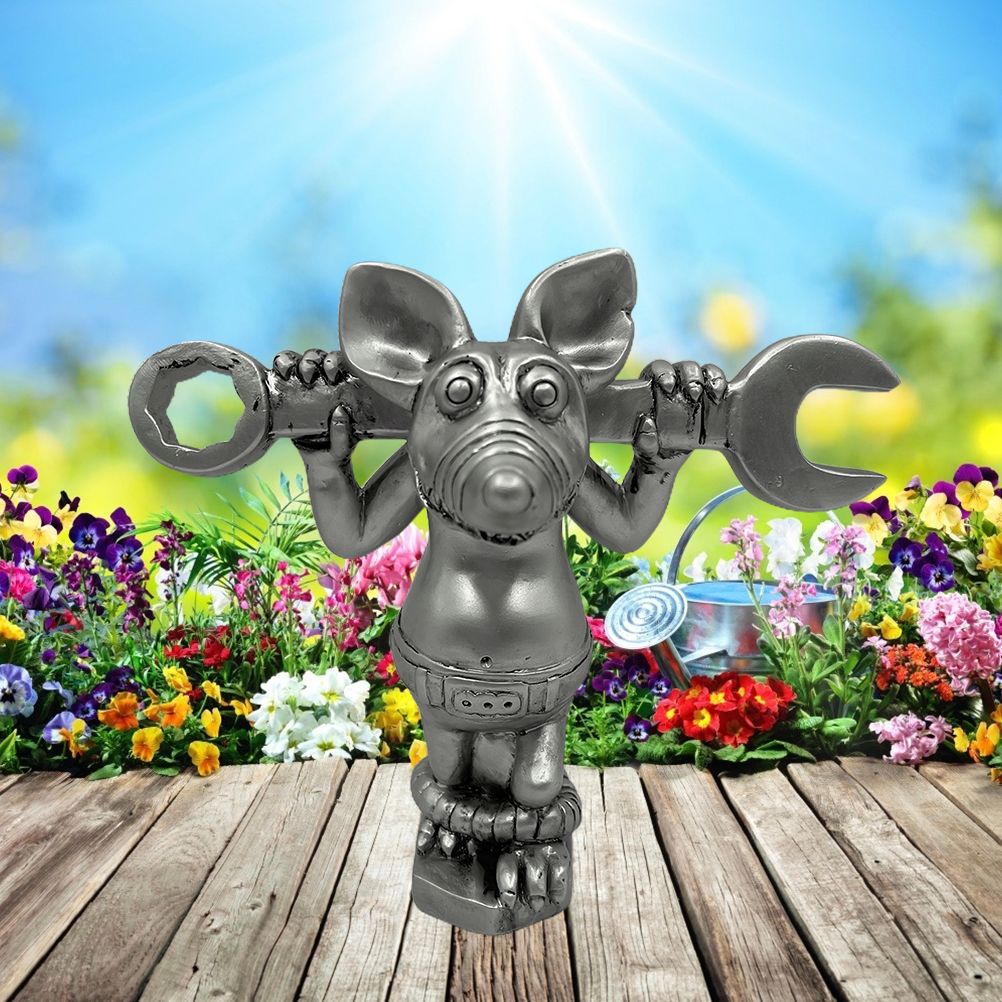 Mouse Statues Resin Animal Figurines for Home Garden Decoration view 8