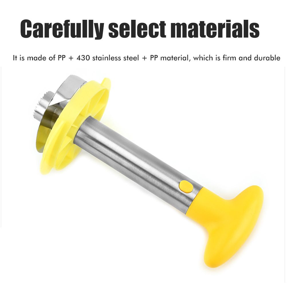 Kitchen Pineapple Corer and Slicing Tool Stainless Steel Pineapple Cutter with view 5