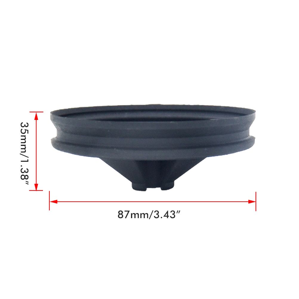 Garbage Disposal Splash Guard Sink Baffle Food Waste Disposer Parts view 6