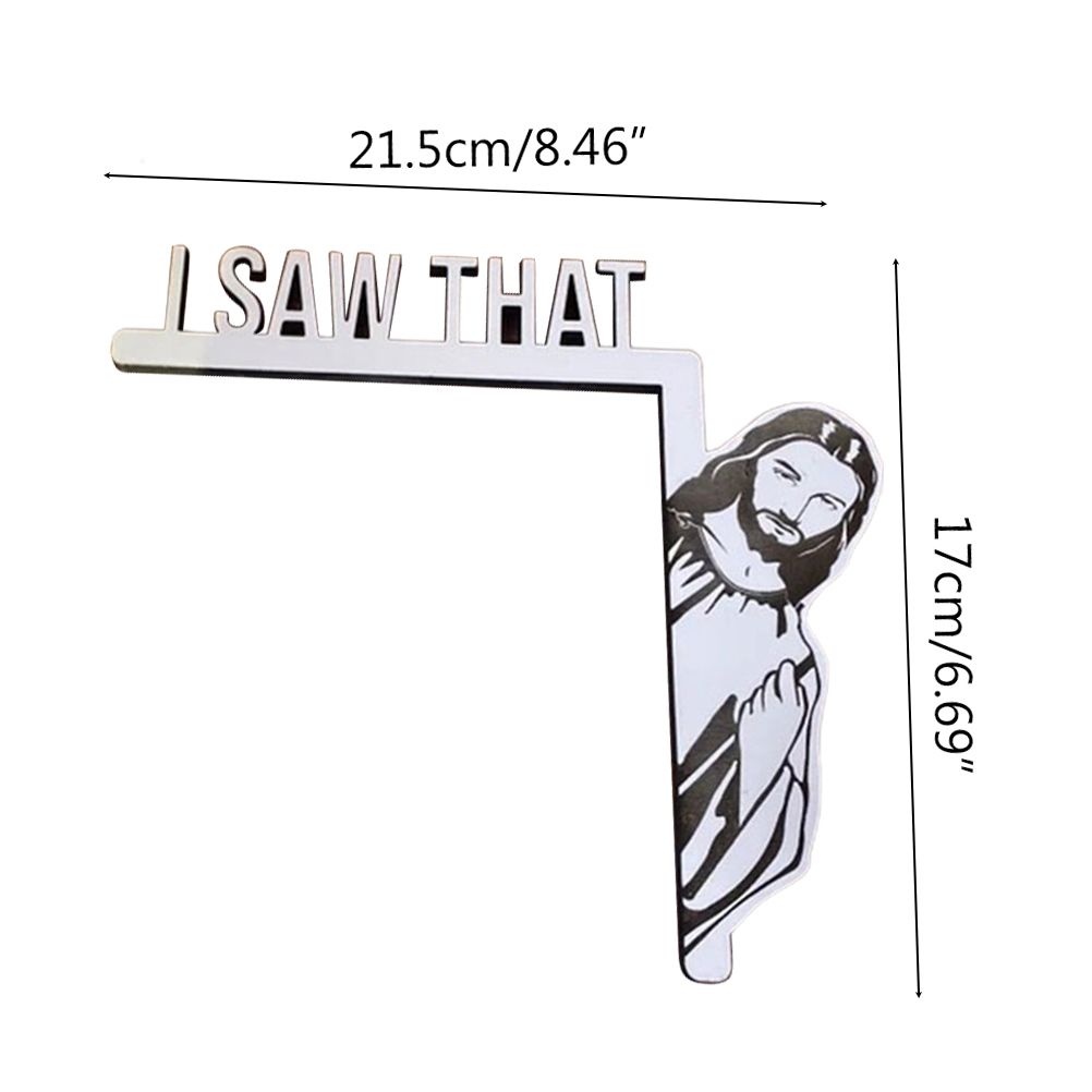 Funny Home Decor Wooden Home Door Frame Door Corner Bookshelf Ornament view 5