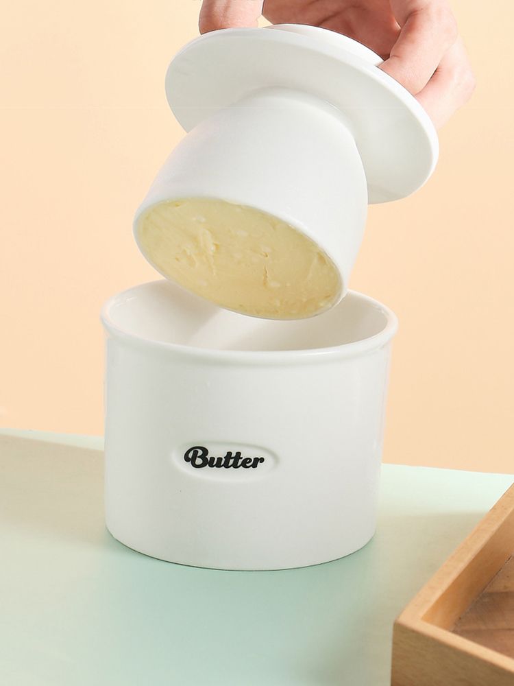 Ceramic Butter Keeper Multipurpose Large Capacity Safe Eco Friendly Ceramic view 15
