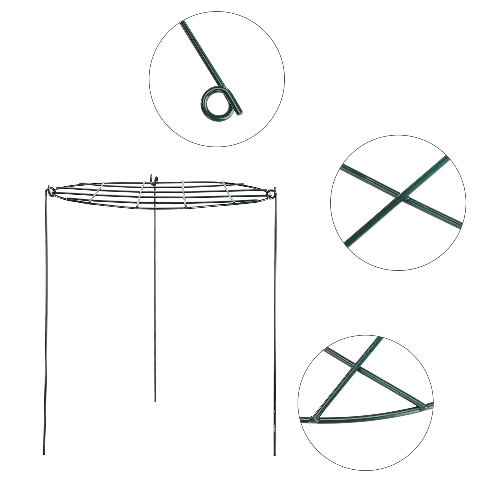 Garden Grid Shaped Iron Metal Plant Stand Strawberry Stand Plant Support Stake view 8