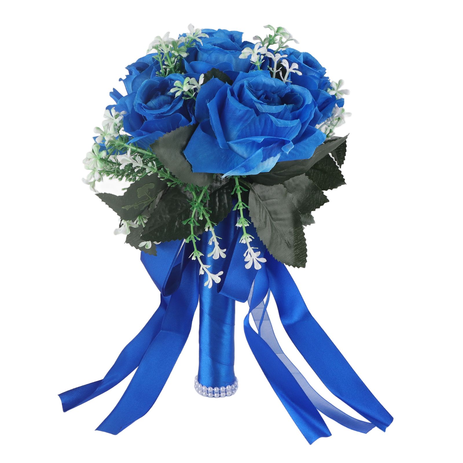 Simulated Rose Bouquet Artificial Wedding Bouquet — image 1