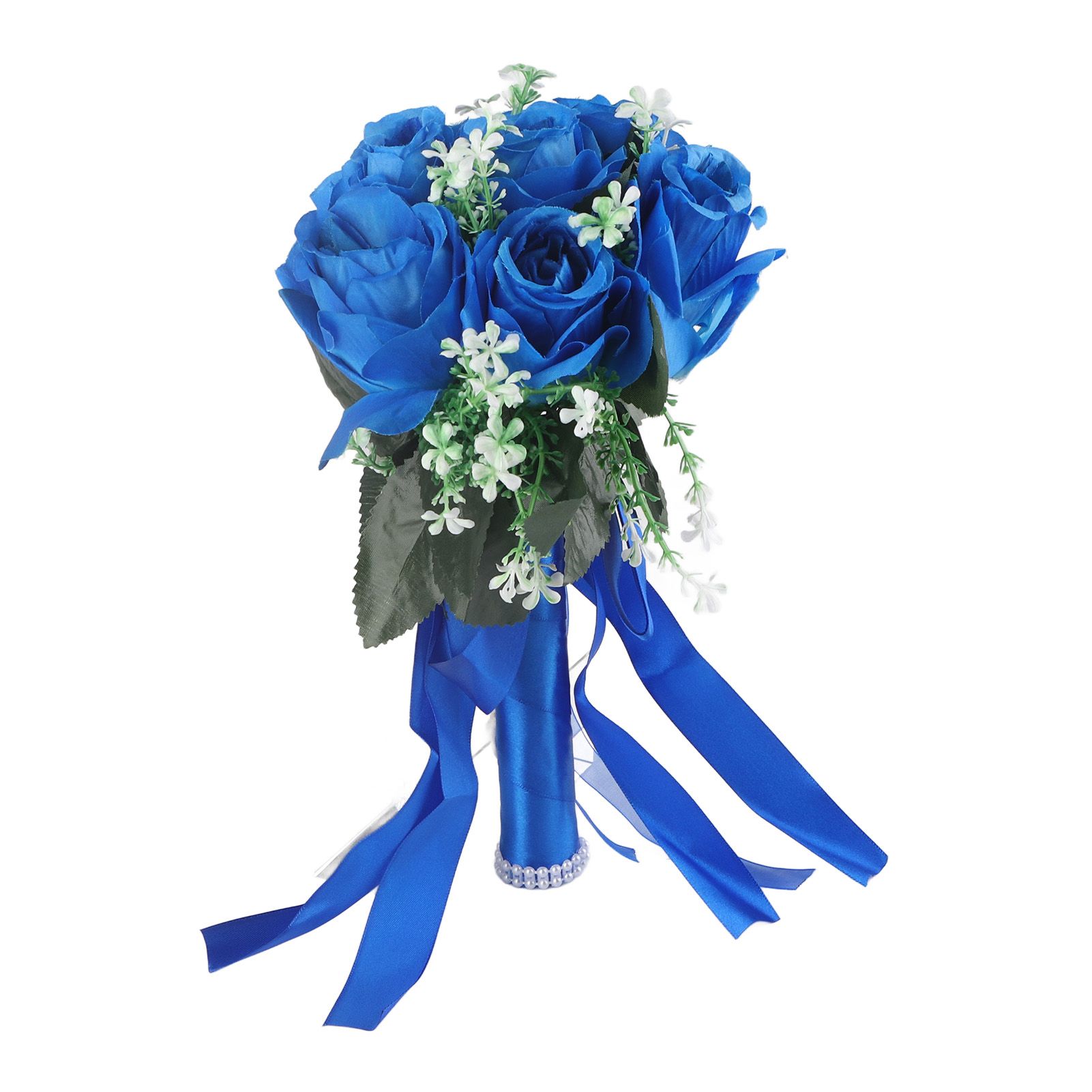 Simulated Rose Bouquet Artificial Wedding Bouquet view 3