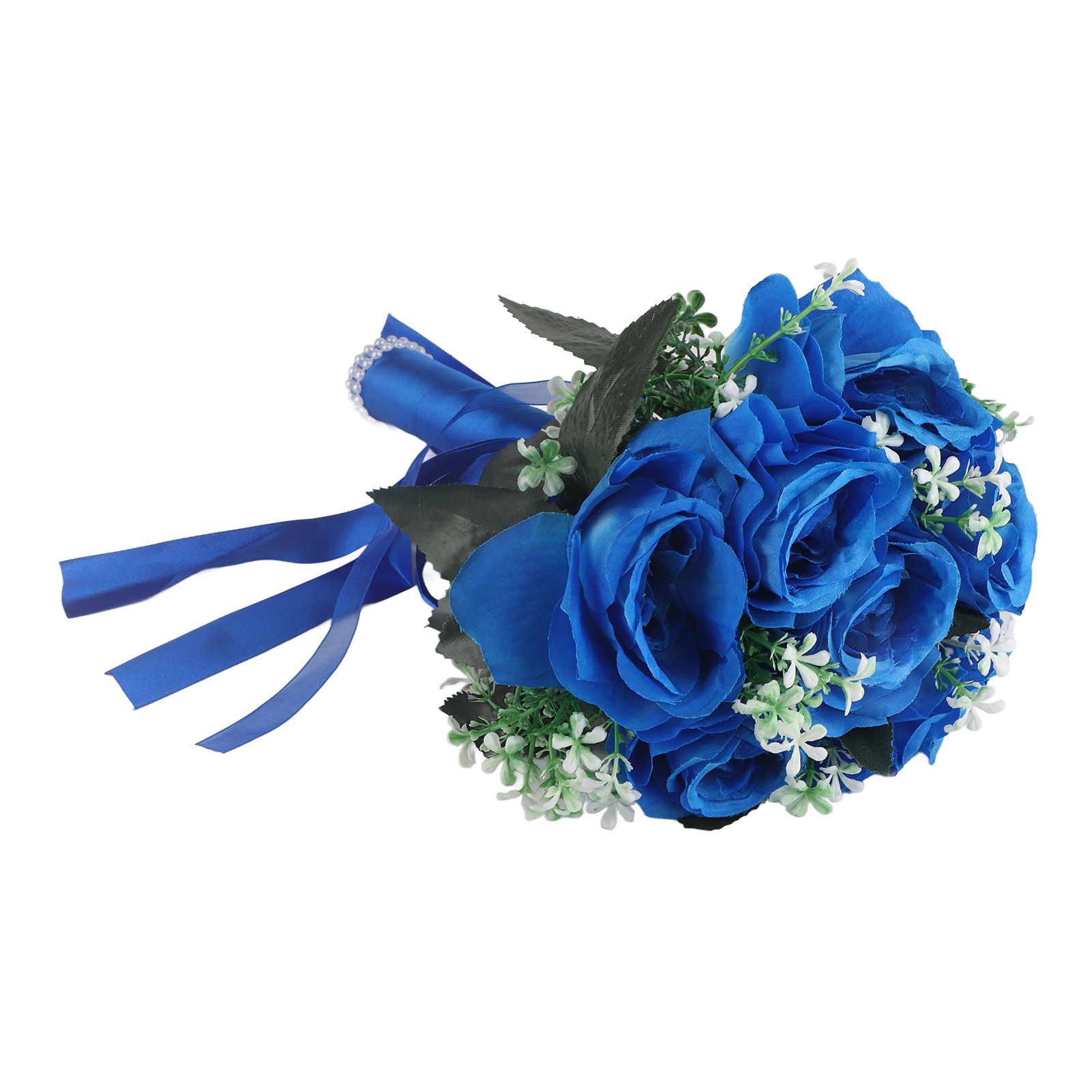 Simulated Rose Bouquet Artificial Wedding Bouquet view 5
