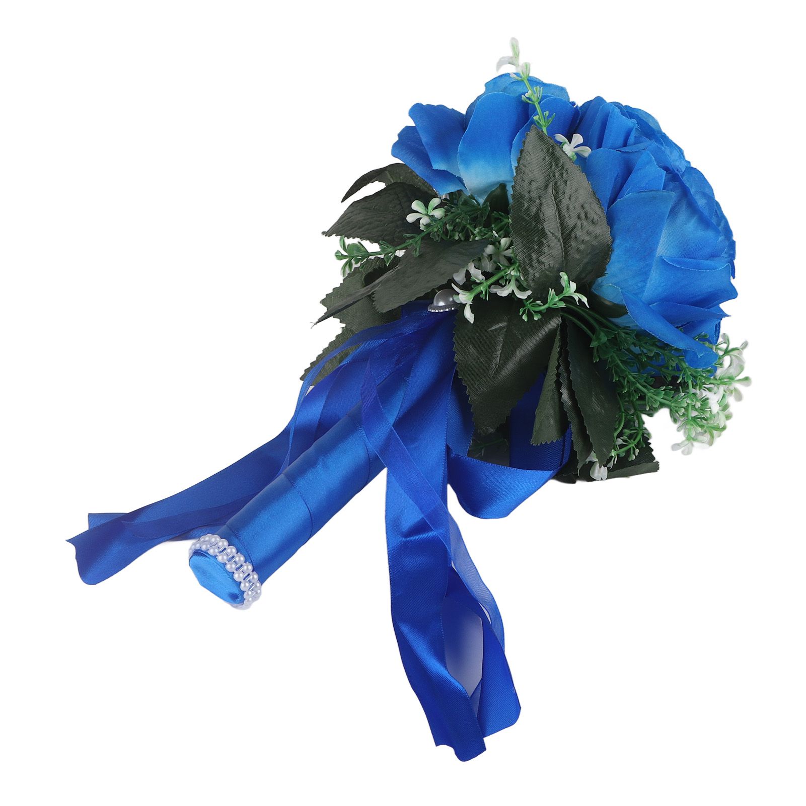 Simulated Rose Bouquet Artificial Wedding Bouquet view 6