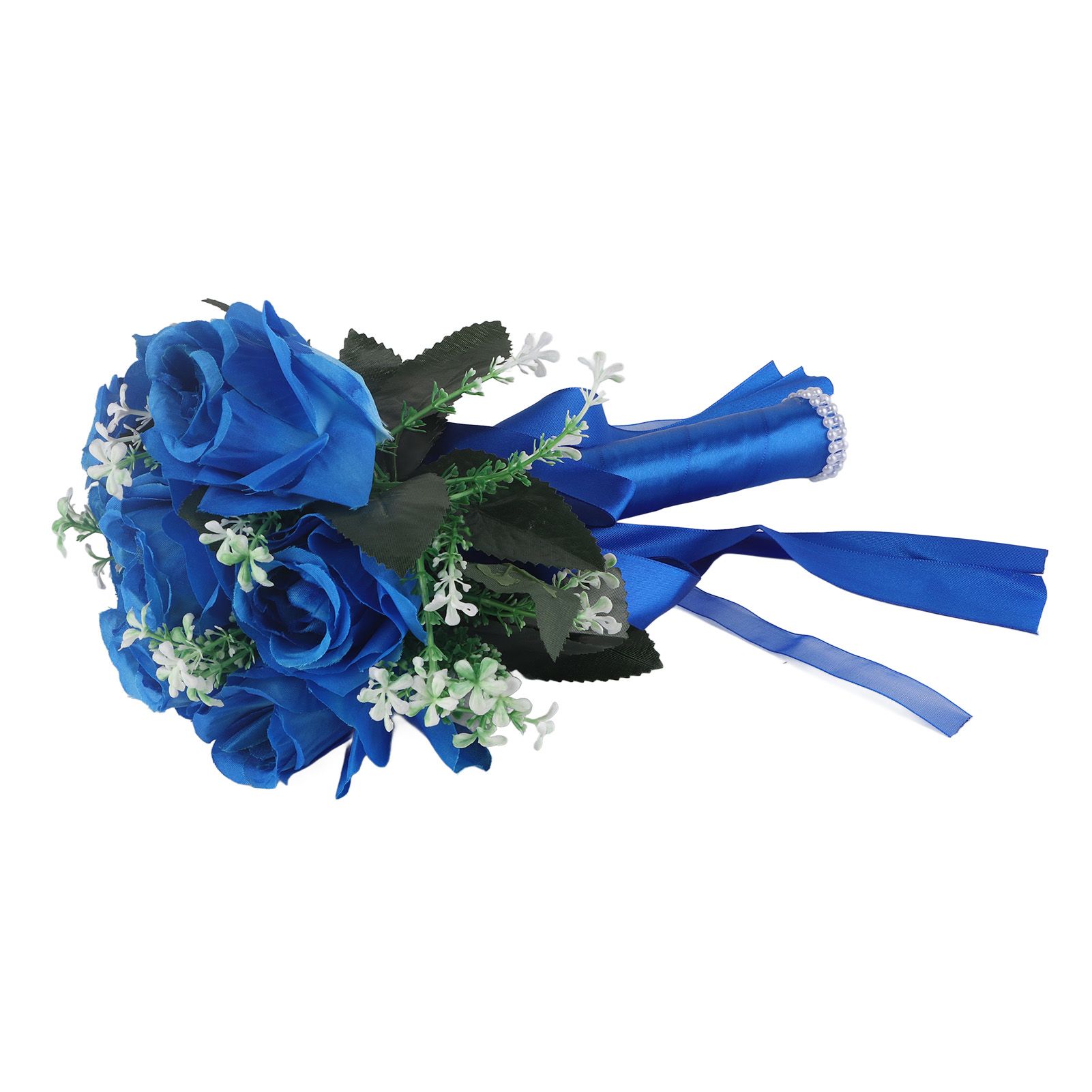 Simulated Rose Bouquet Artificial Wedding Bouquet view 7