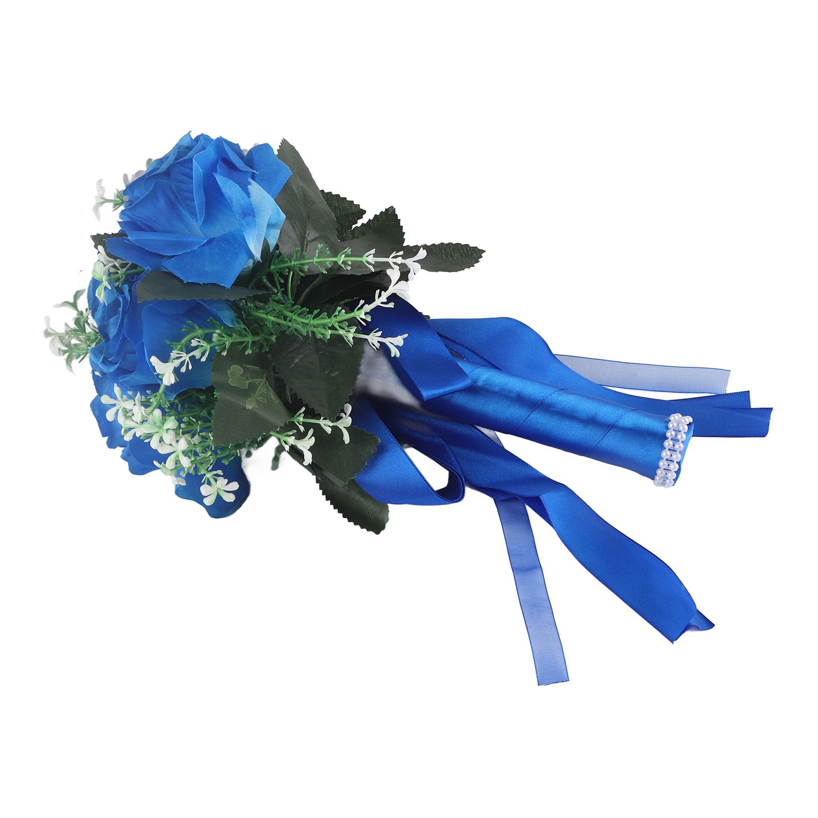 Simulated Rose Bouquet Artificial Wedding Bouquet view 8