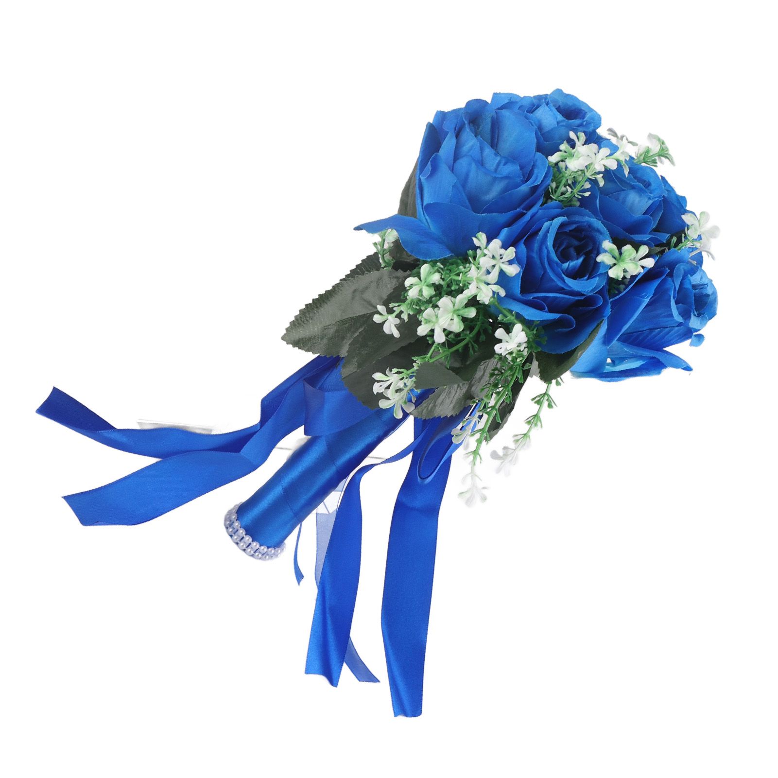 Simulated Rose Bouquet Artificial Wedding Bouquet view 9