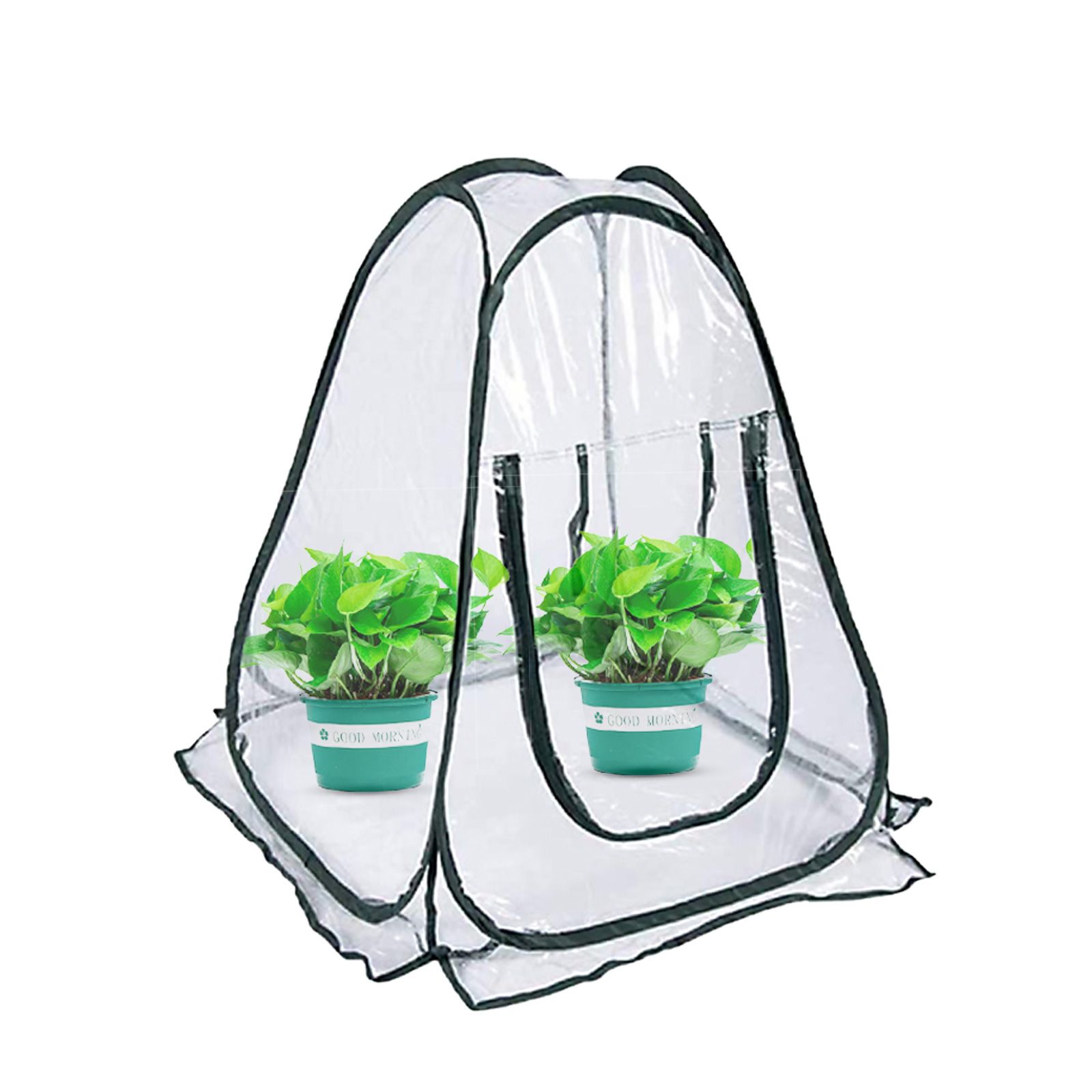 Foldable Portable Mini Home Garden Greenhouse Succulent Flower Warm Cover view 5