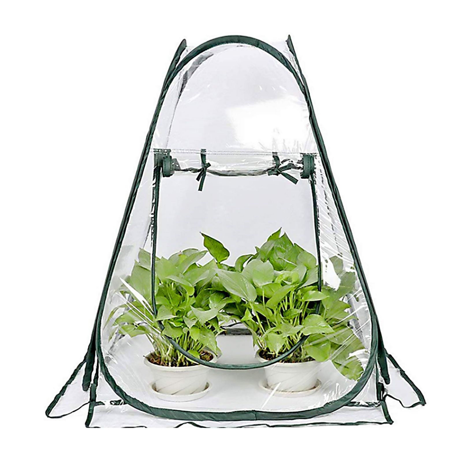 Foldable Portable Mini Home Garden Greenhouse Succulent Flower Warm Cover view 7