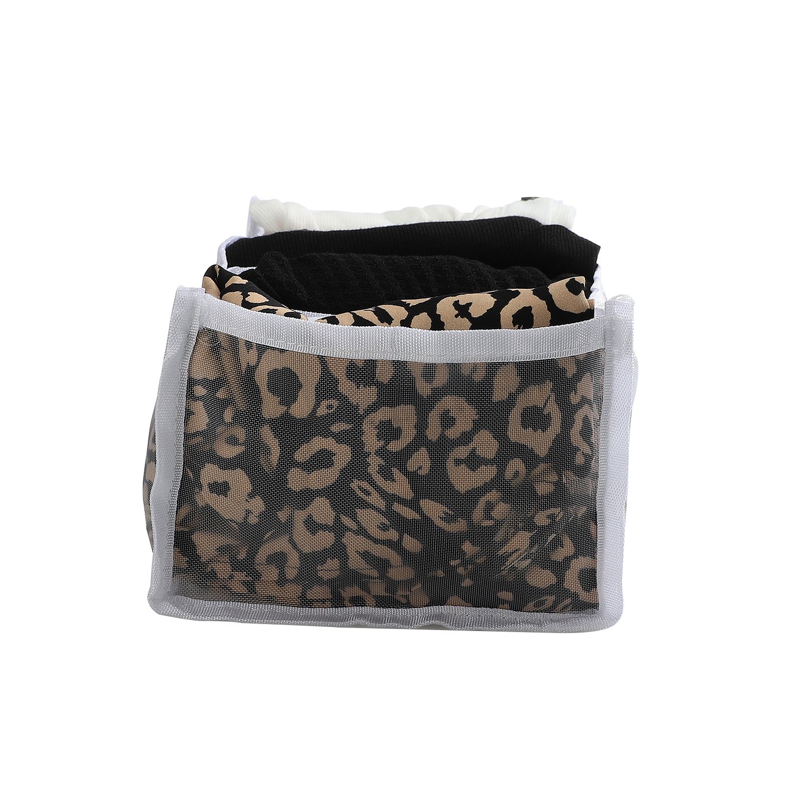 Wardrobe Clothes Organizer Foldable Drawer Clothes Compartment Storage Box for view 6