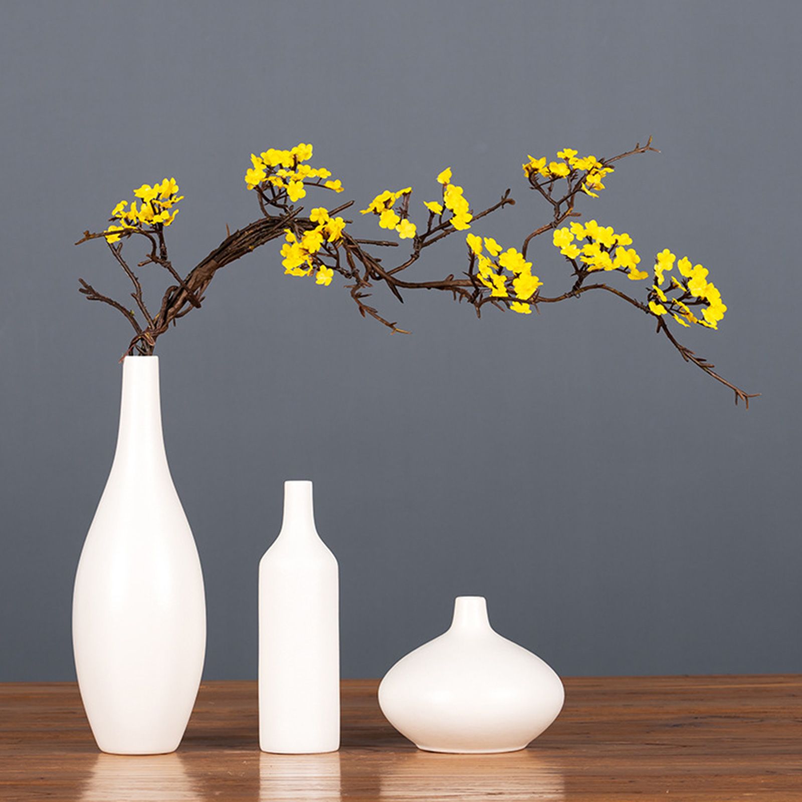 3pcs Artificial Flowers DIY Decoration False Flowers view 2