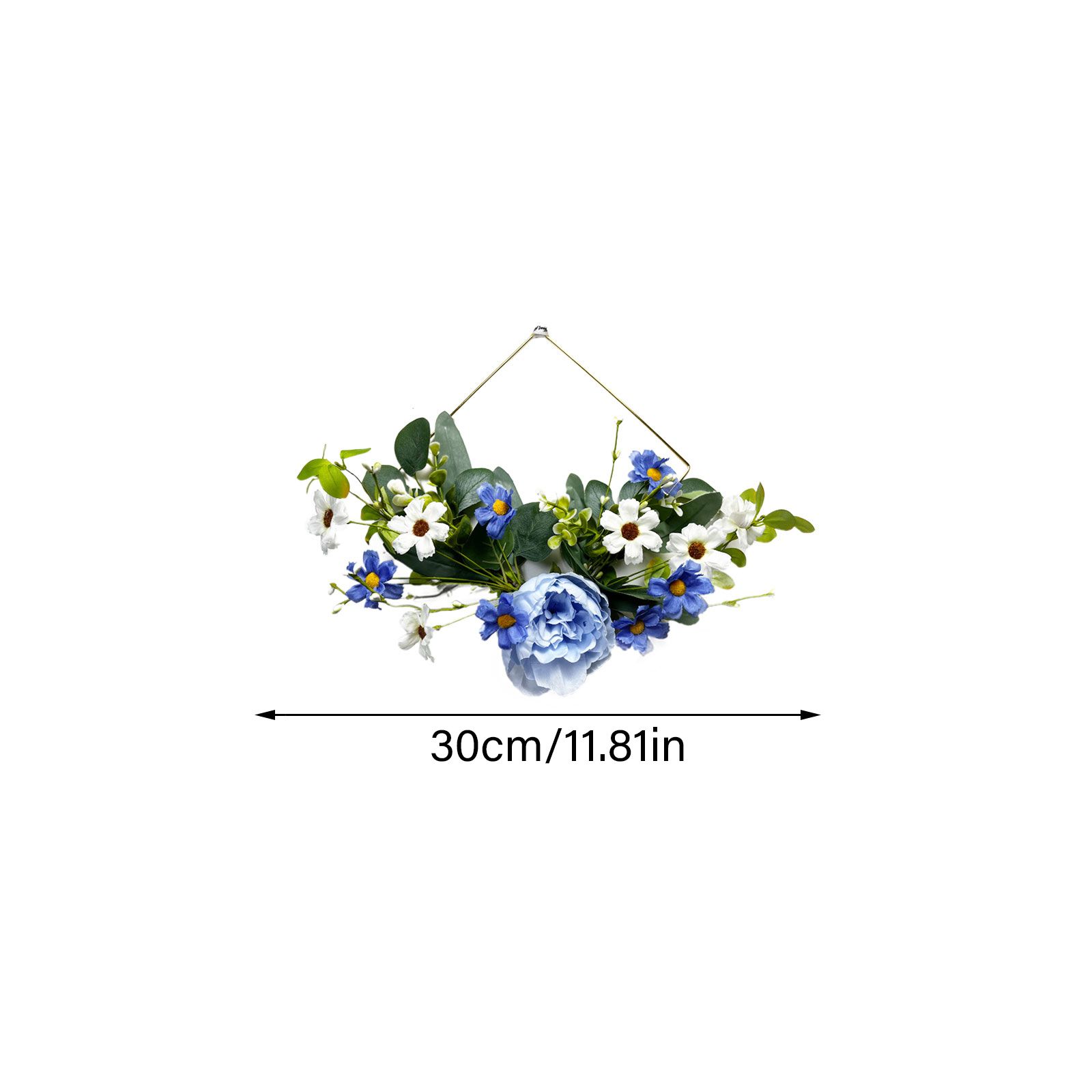 Artificial Sunflower Wreath Door Wreath Home Decoration view 2