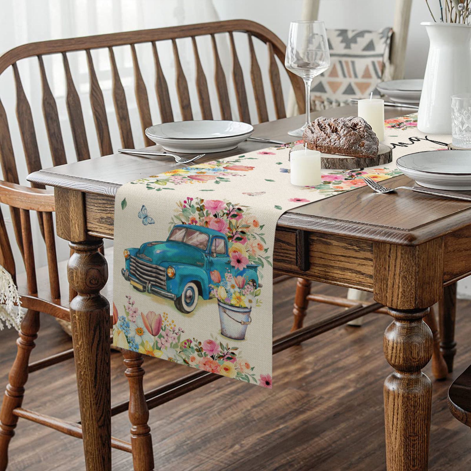 Washable Napkin Table Flag Table Runner Table Napkin Table Cloth view 6