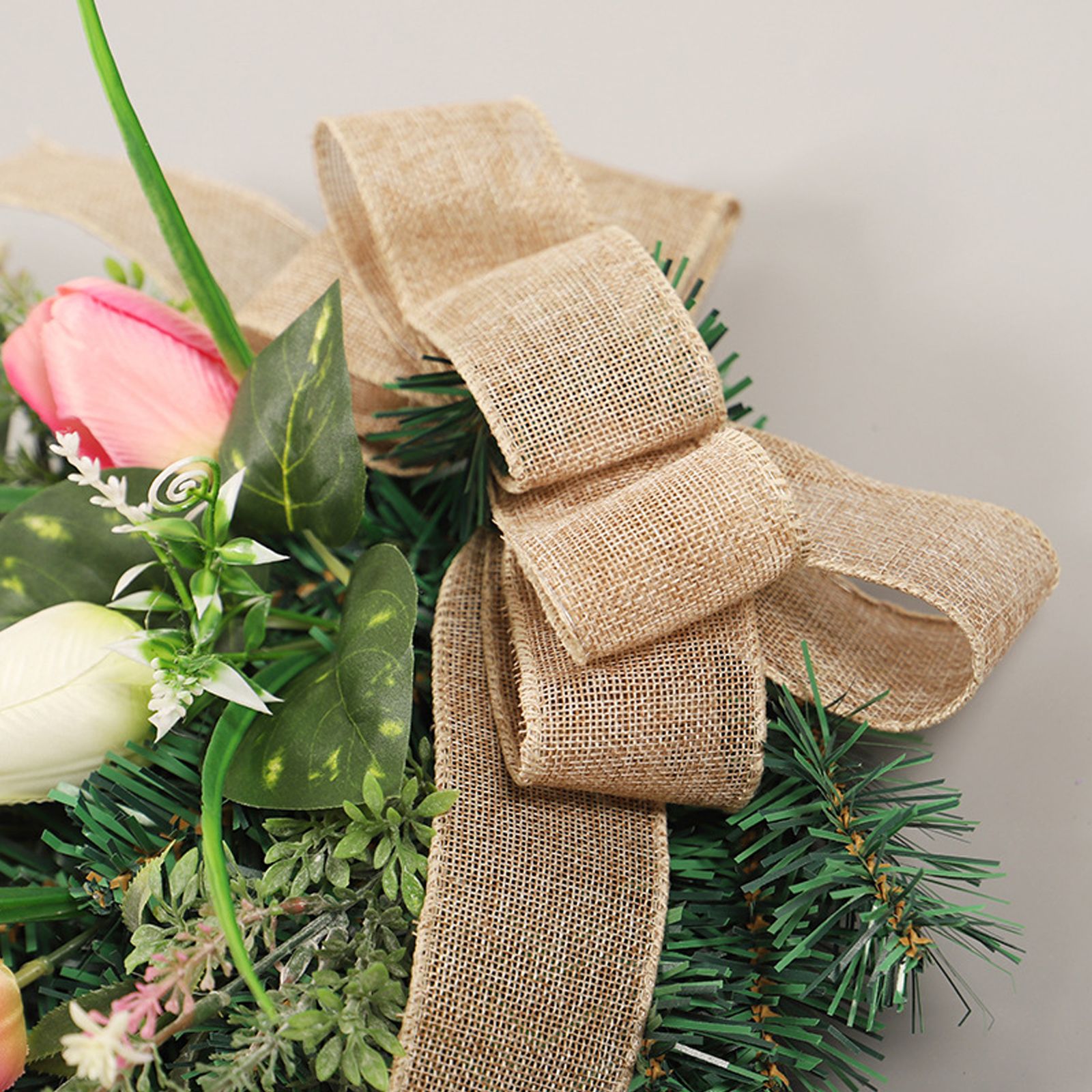 Simulation Wreath Door Hanging Wreath Artificial Decorative Wreath for Home view 3