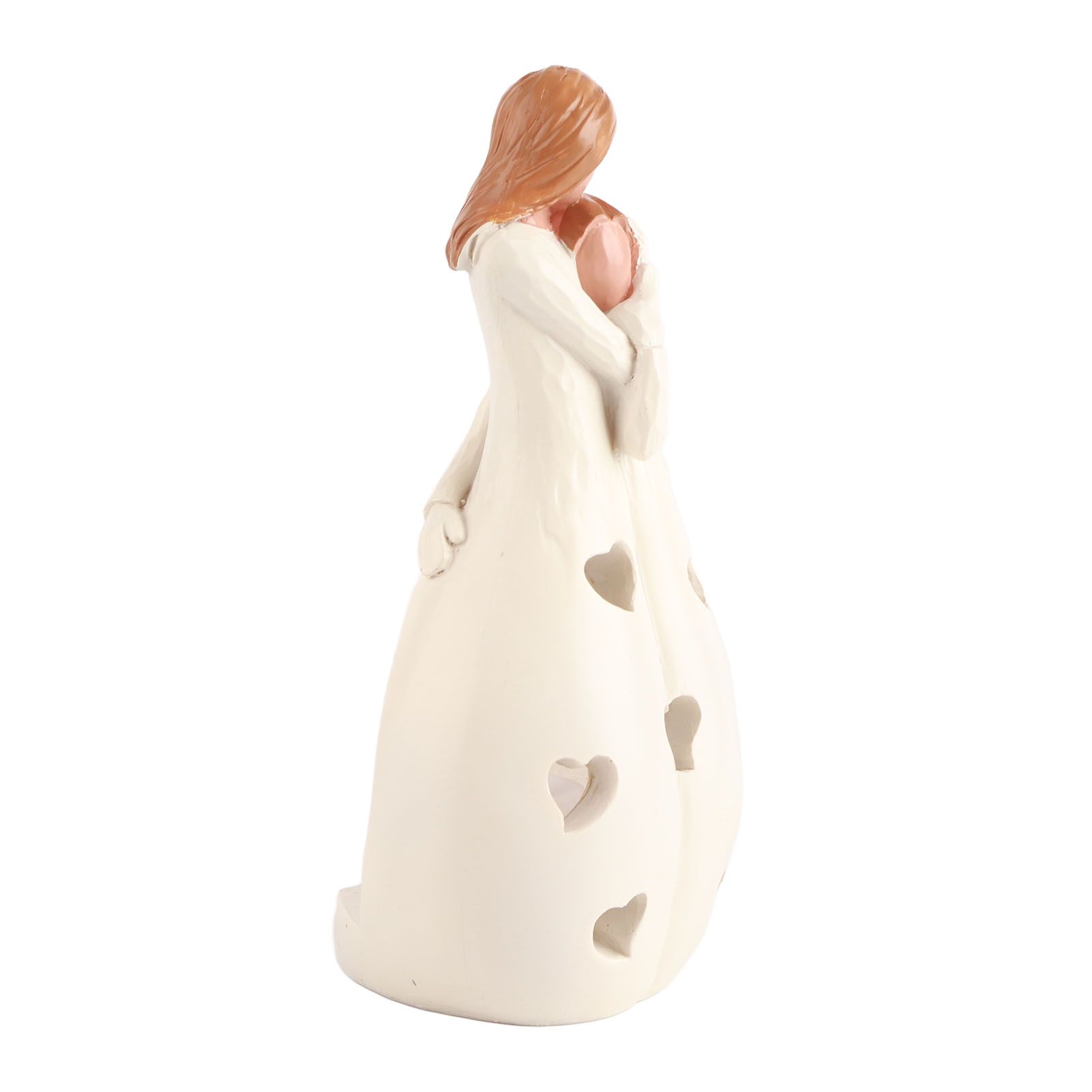 Mother's Day Gift Mother Daughter Hug Candle Holder Candle Light Slot Candle view 3