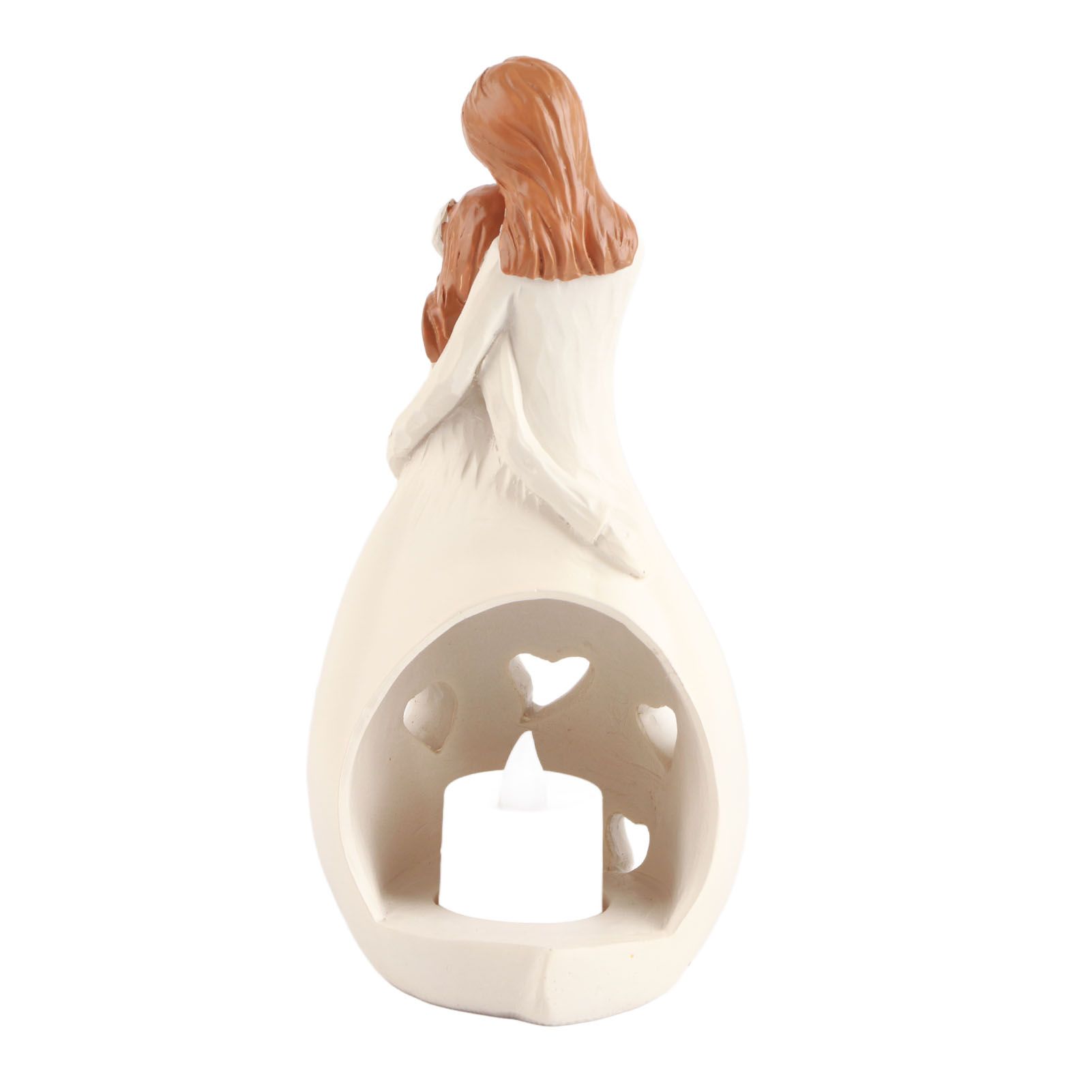 Mother's Day Gift Mother Daughter Hug Candle Holder Candle Light Slot Candle view 4