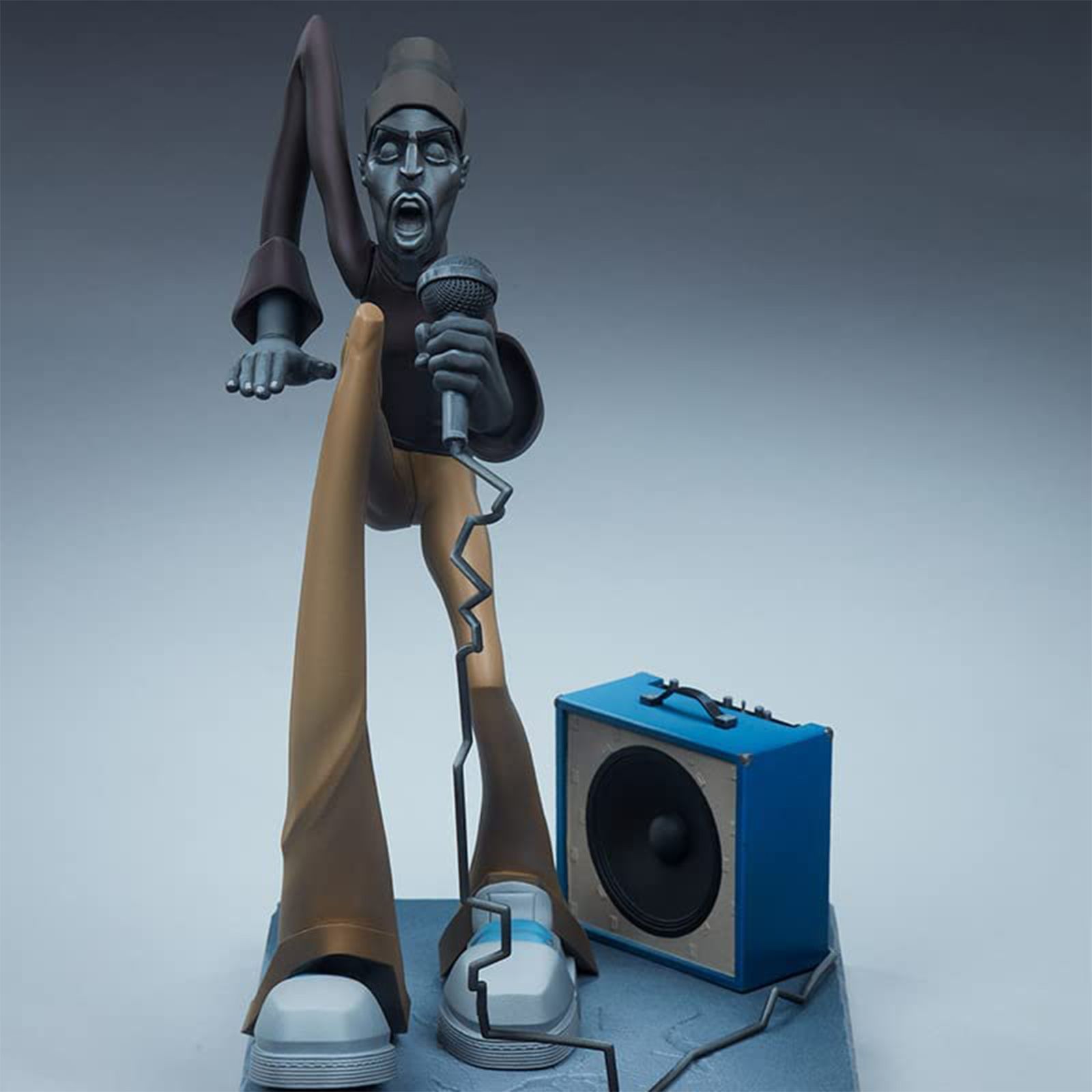 Hip Hop Figure Model Ornament Resin 20 x 12 x 12cm Hip Hop Sculpture view 6