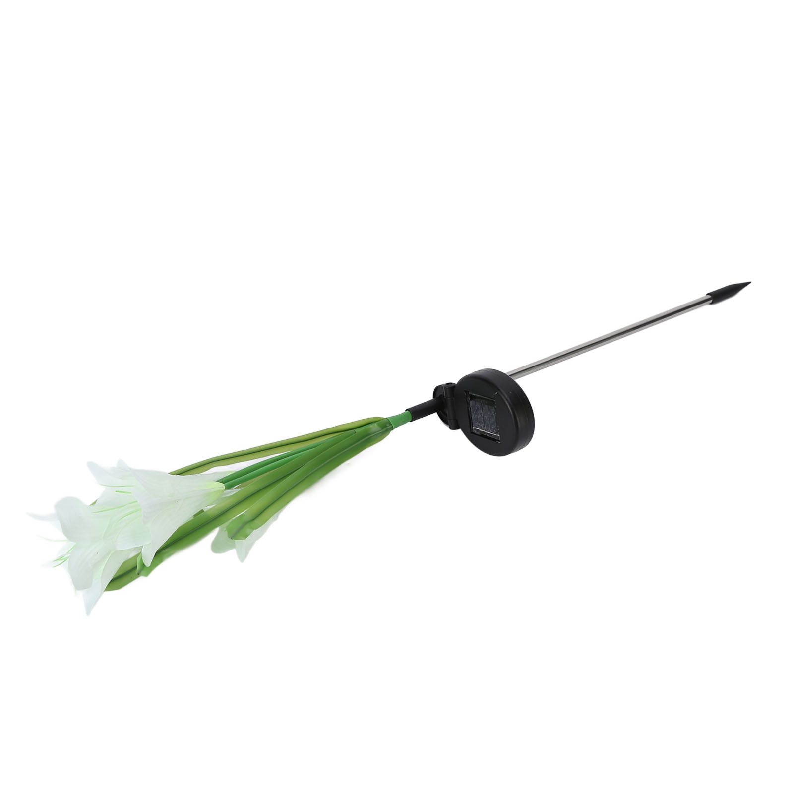Solar Powered Flower Lights Waterproof Outdoor Solar Garden Stake Lights for view 3