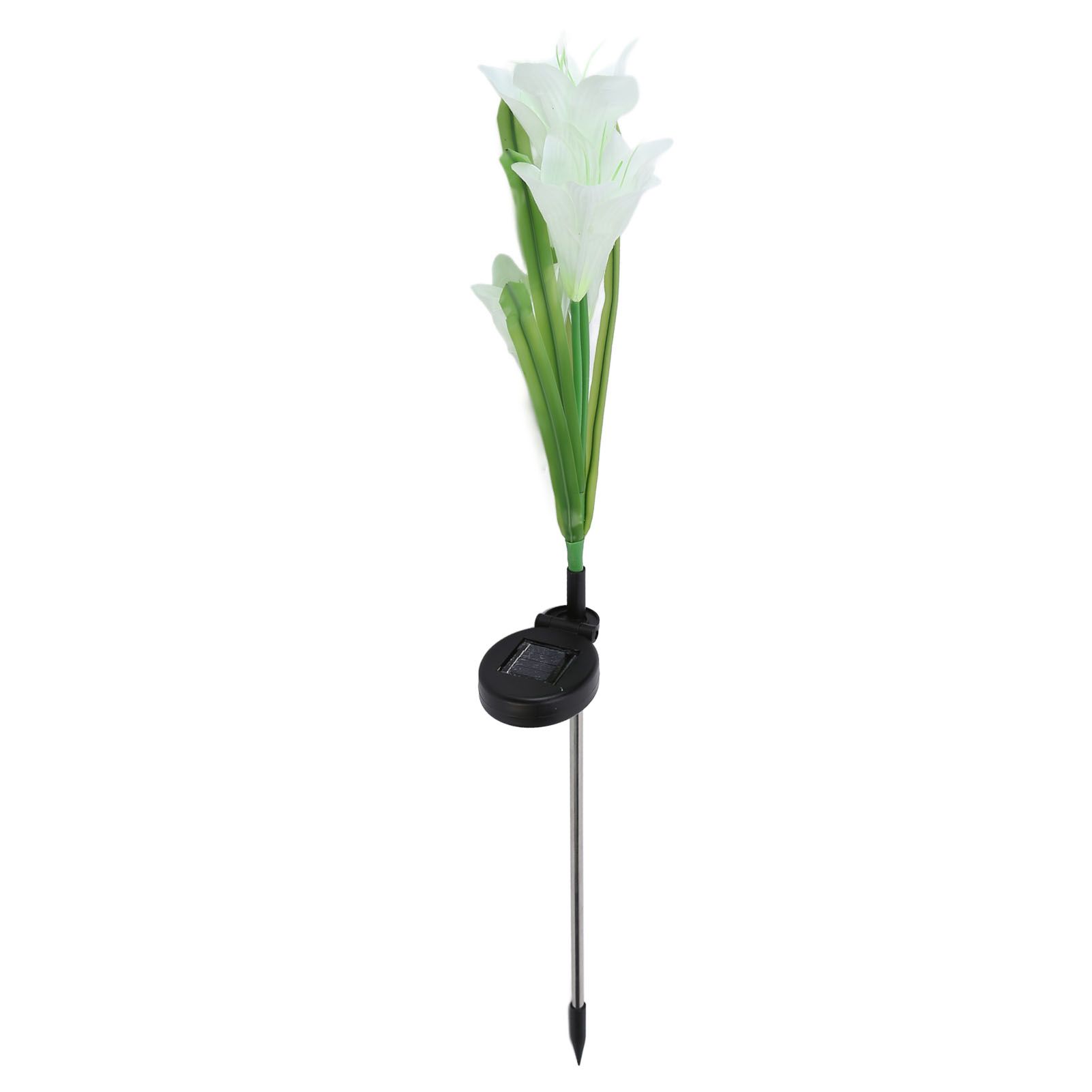 Solar Powered Flower Lights Waterproof Outdoor Solar Garden Stake Lights for view 4