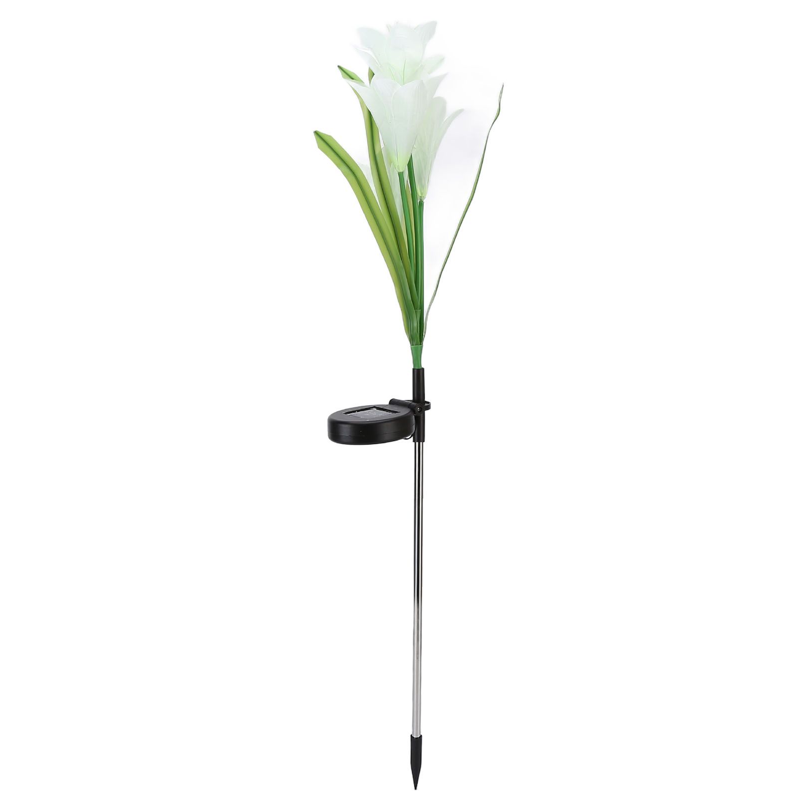Solar Powered Flower Lights Waterproof Outdoor Solar Garden Stake Lights for view 6