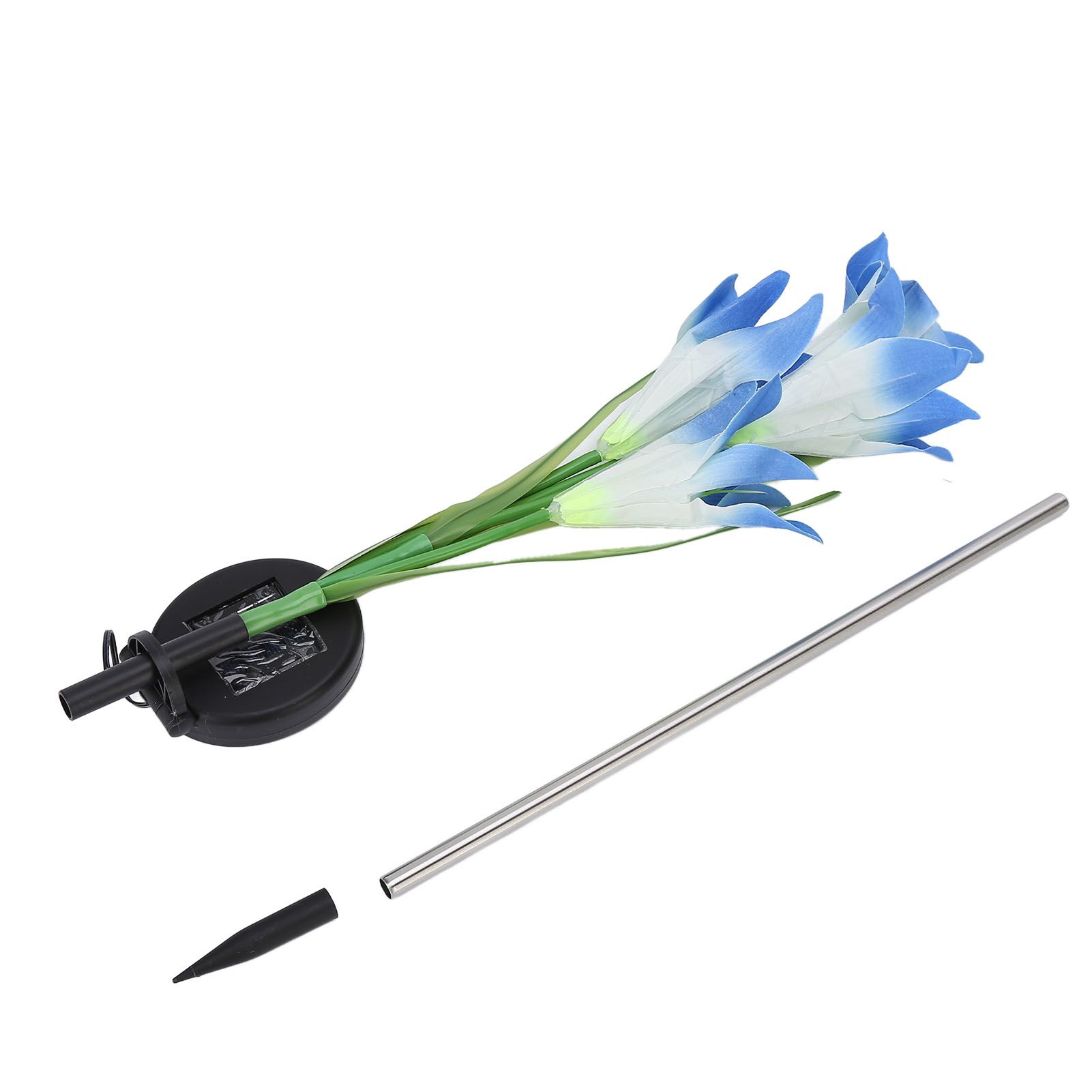 Solar Powered Flower Lights Waterproof Outdoor Solar Garden Stake Lights for view 8