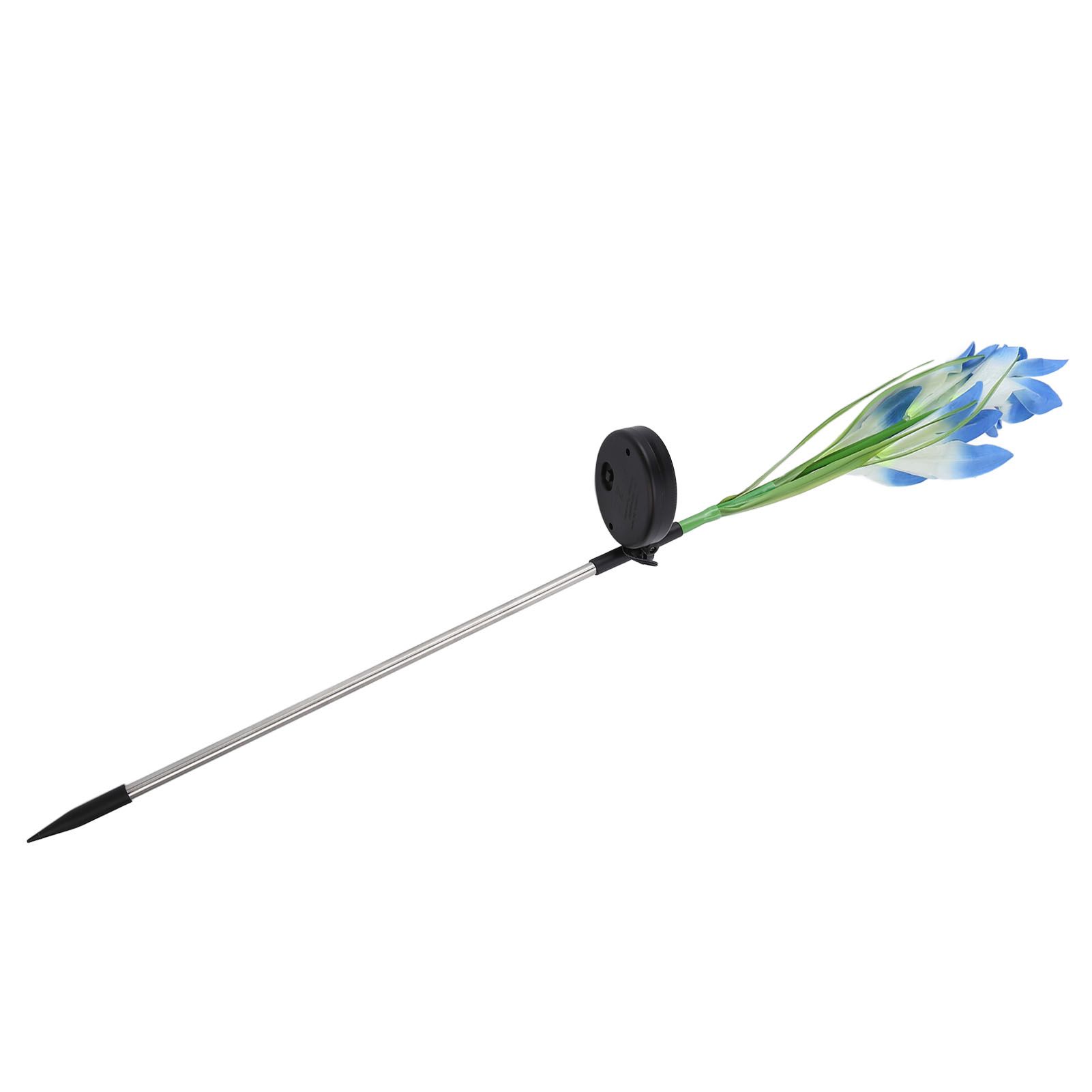 Solar Powered Flower Lights Waterproof Outdoor Solar Garden Stake Lights for view 9