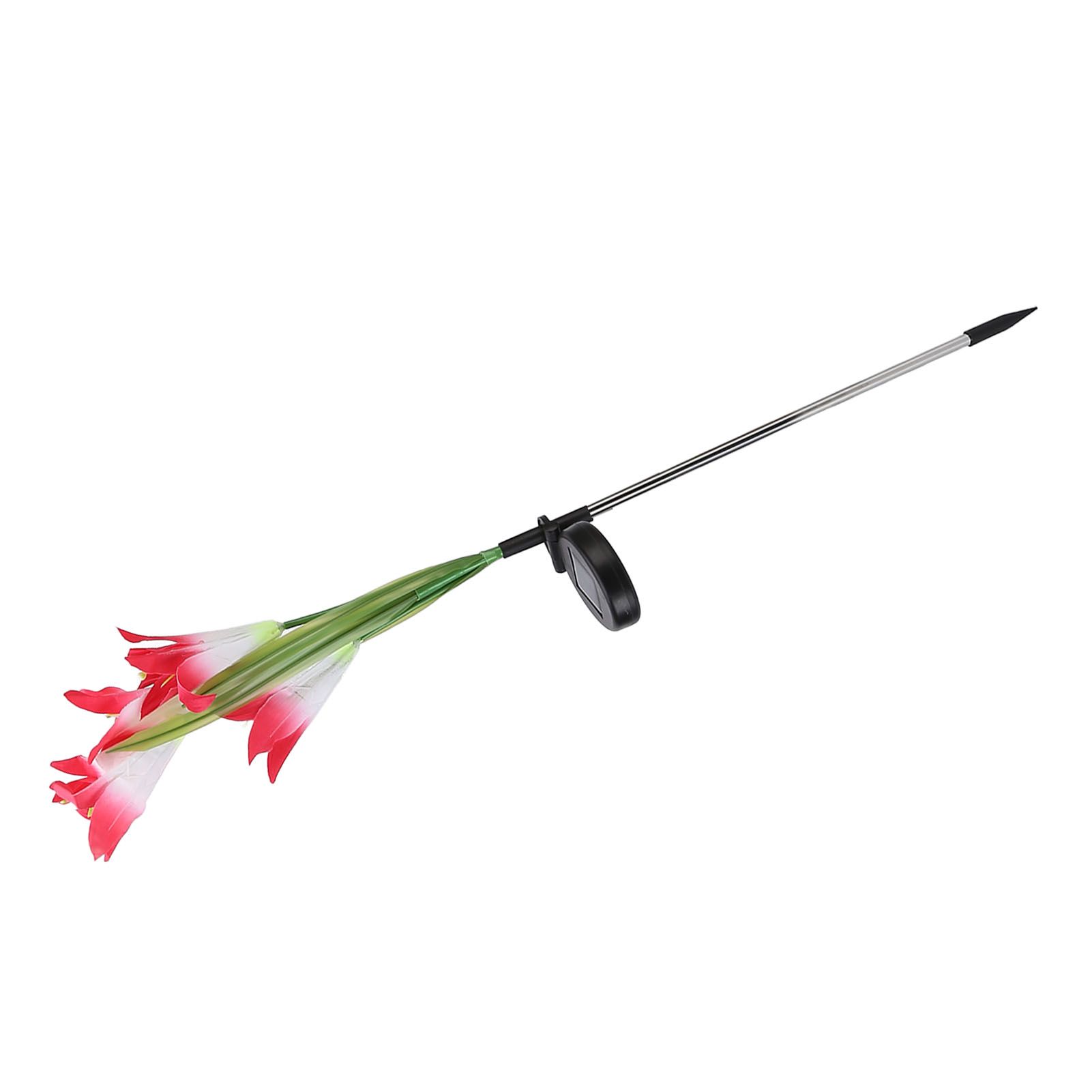 Solar Powered Flower Lights Waterproof Outdoor Solar Garden Stake Lights for view 10
